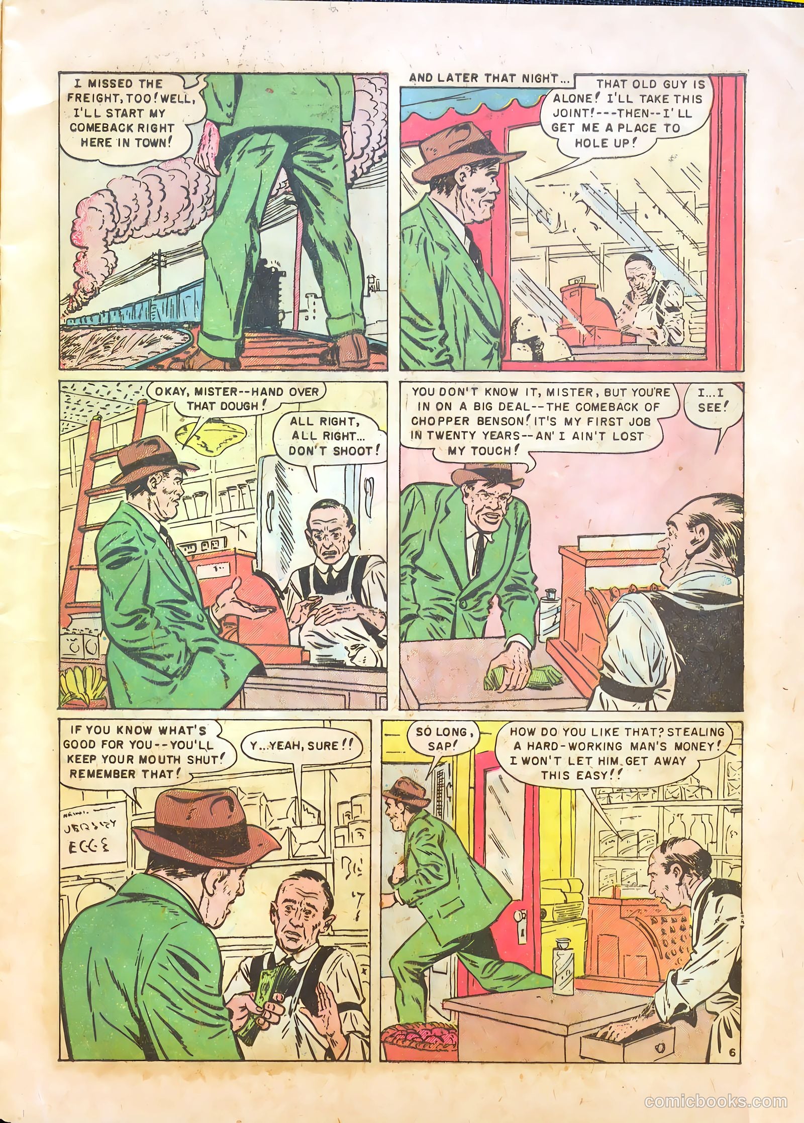 "Crime Must Stop" Comics #1 (1952) — page 13 of 52