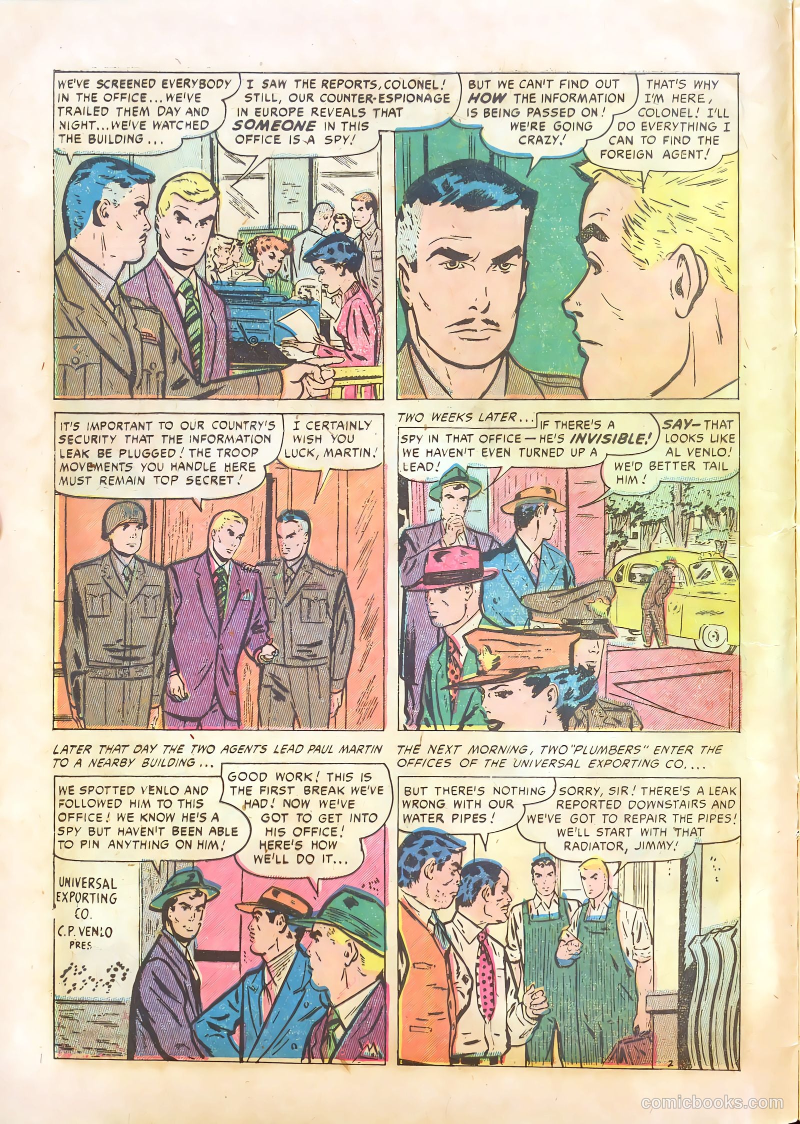 "Crime Must Stop" Comics #1 (1952) — page 16 of 52