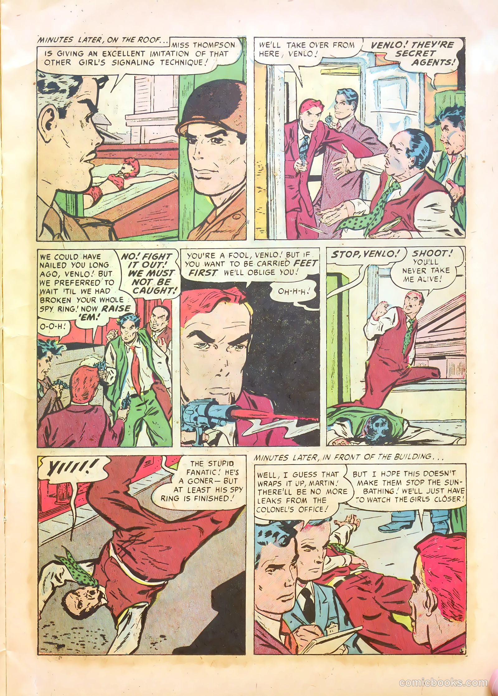 "Crime Must Stop" Comics #1 (1952) — page 19 of 52