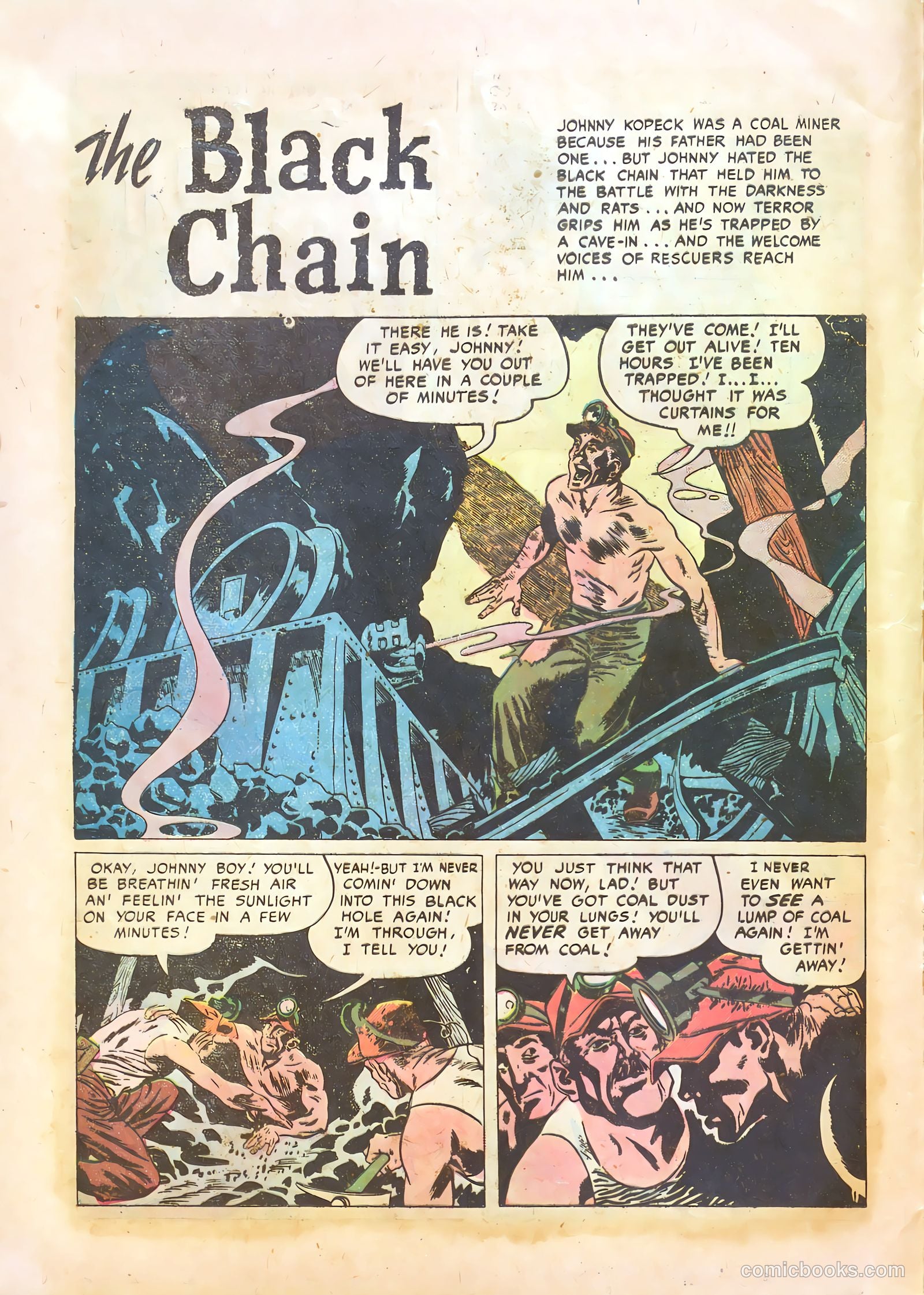 "Crime Must Stop" Comics #1 (1952) — page 20 of 52