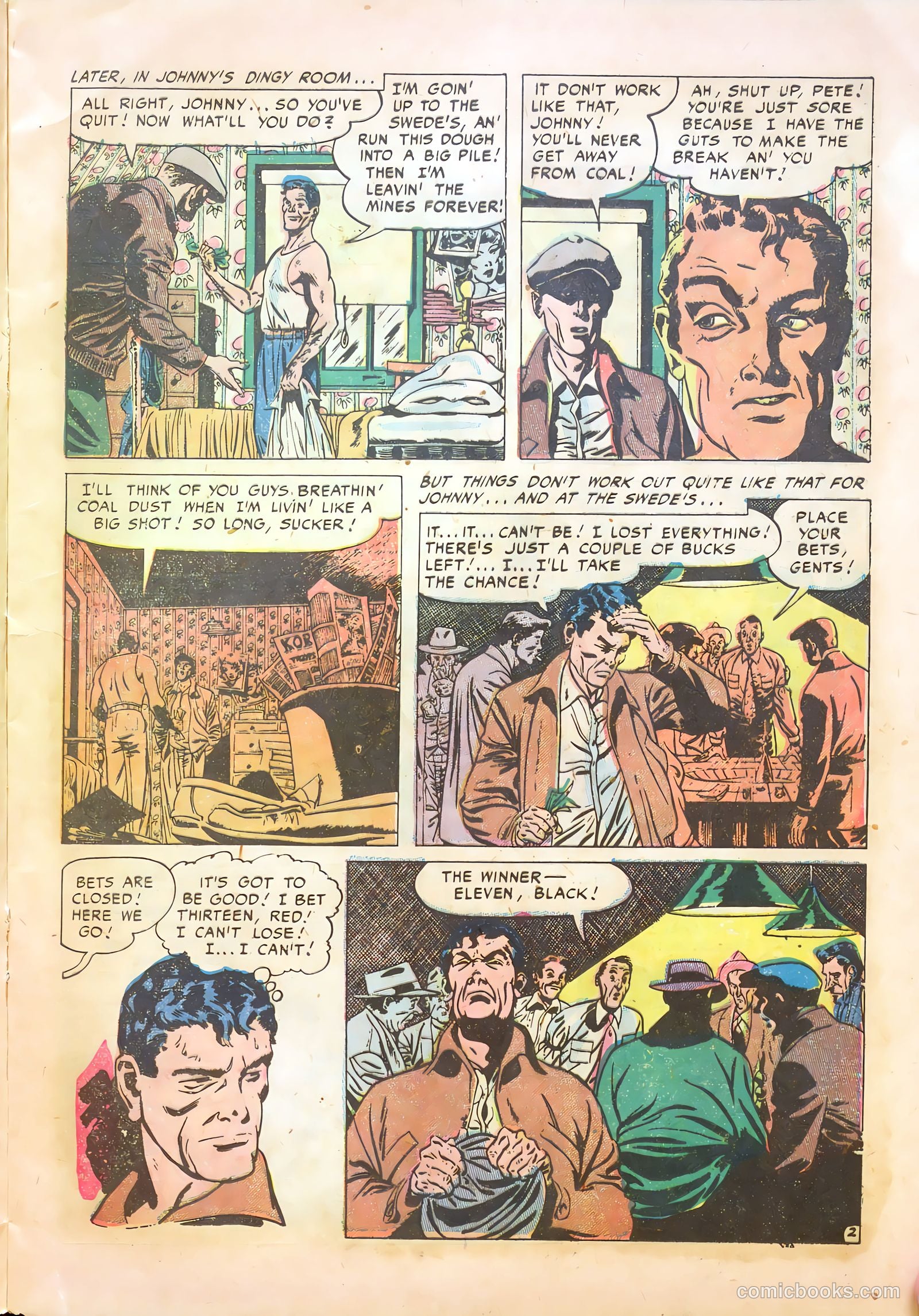 "Crime Must Stop" Comics #1 (1952) — page 21 of 52