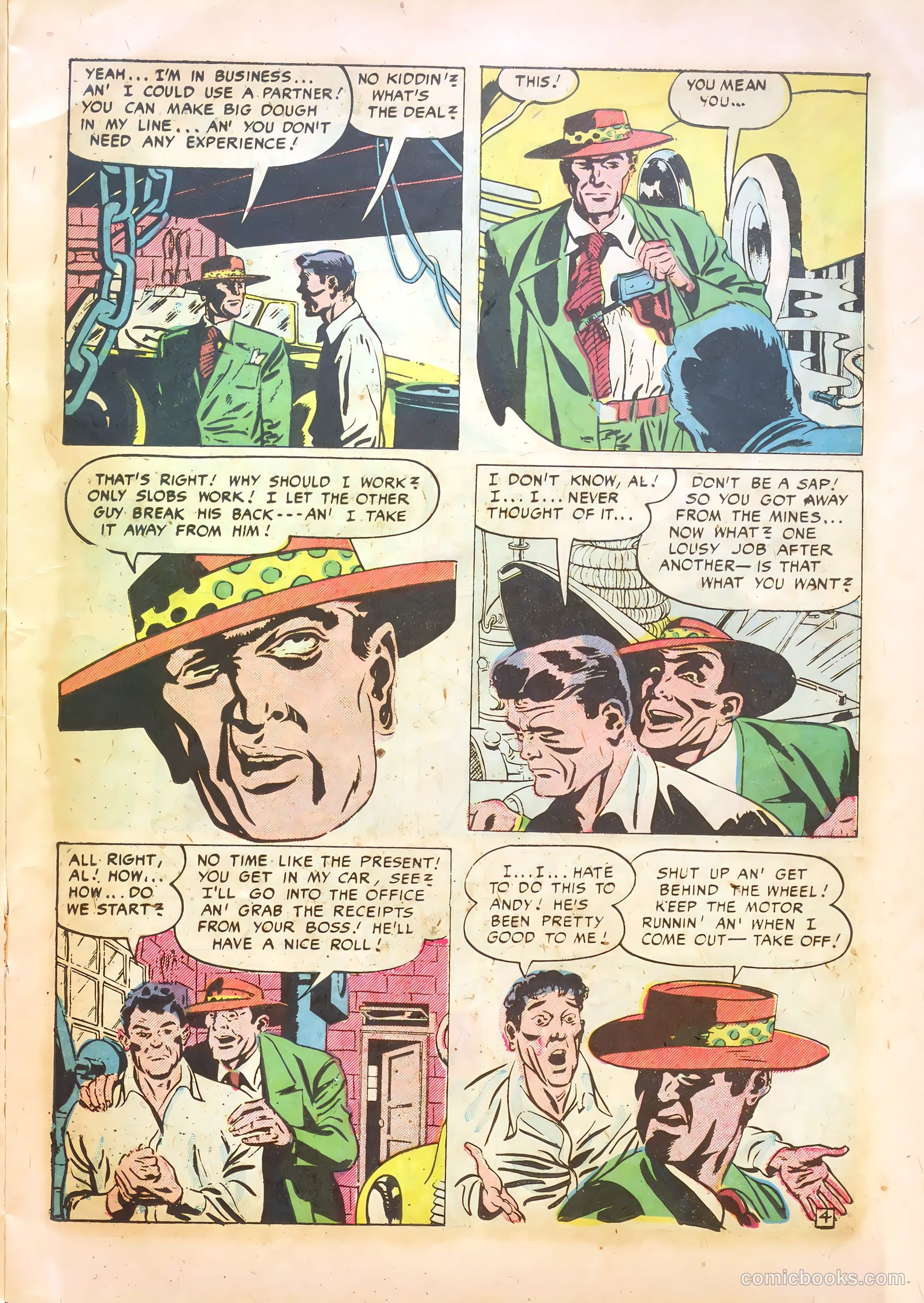 "Crime Must Stop" Comics #1 (1952) — page 23 of 52