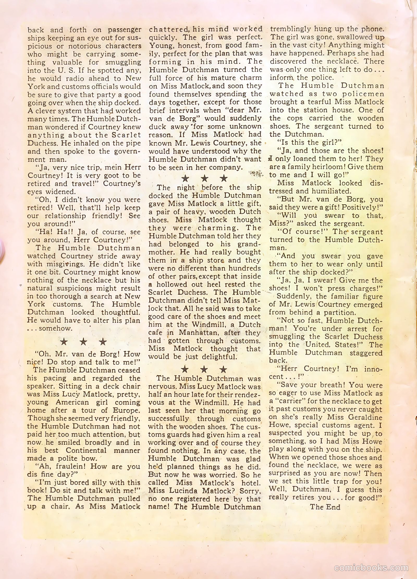 "Crime Must Stop" Comics #1 (1952) — page 28 of 52