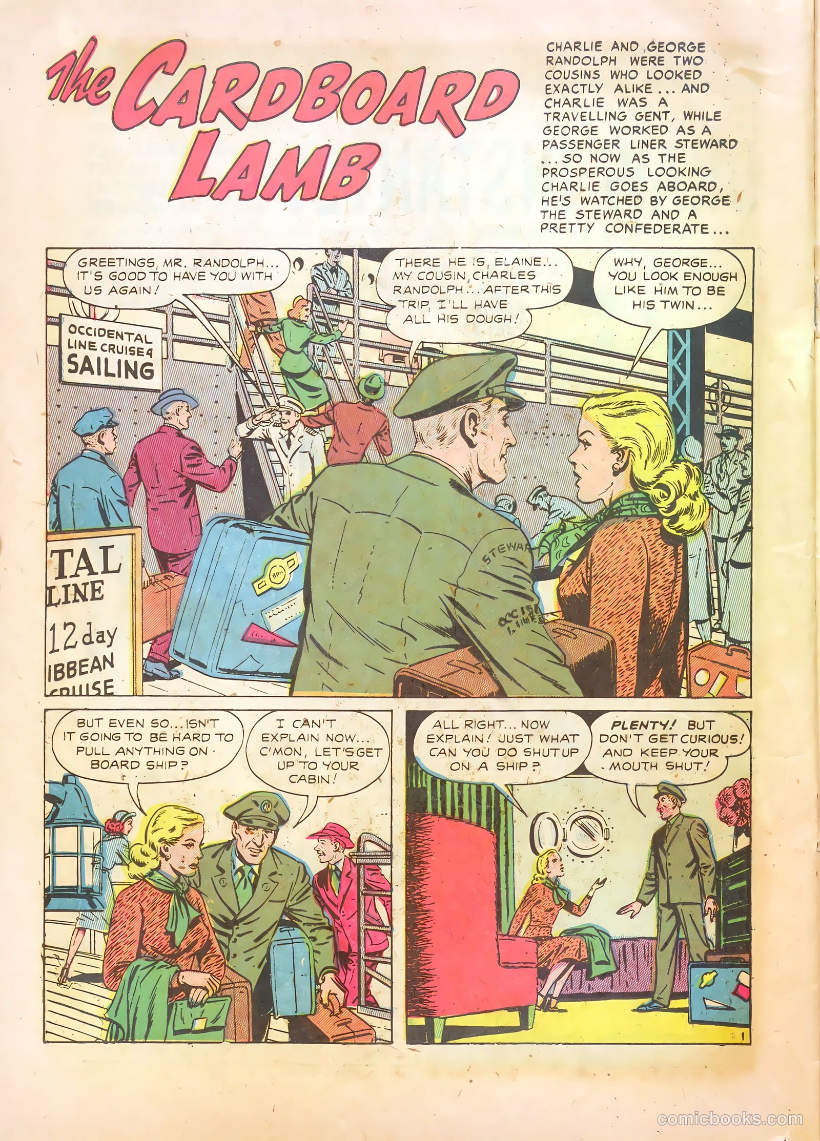 "Crime Must Stop" Comics #1 (1952) — page 30 of 52