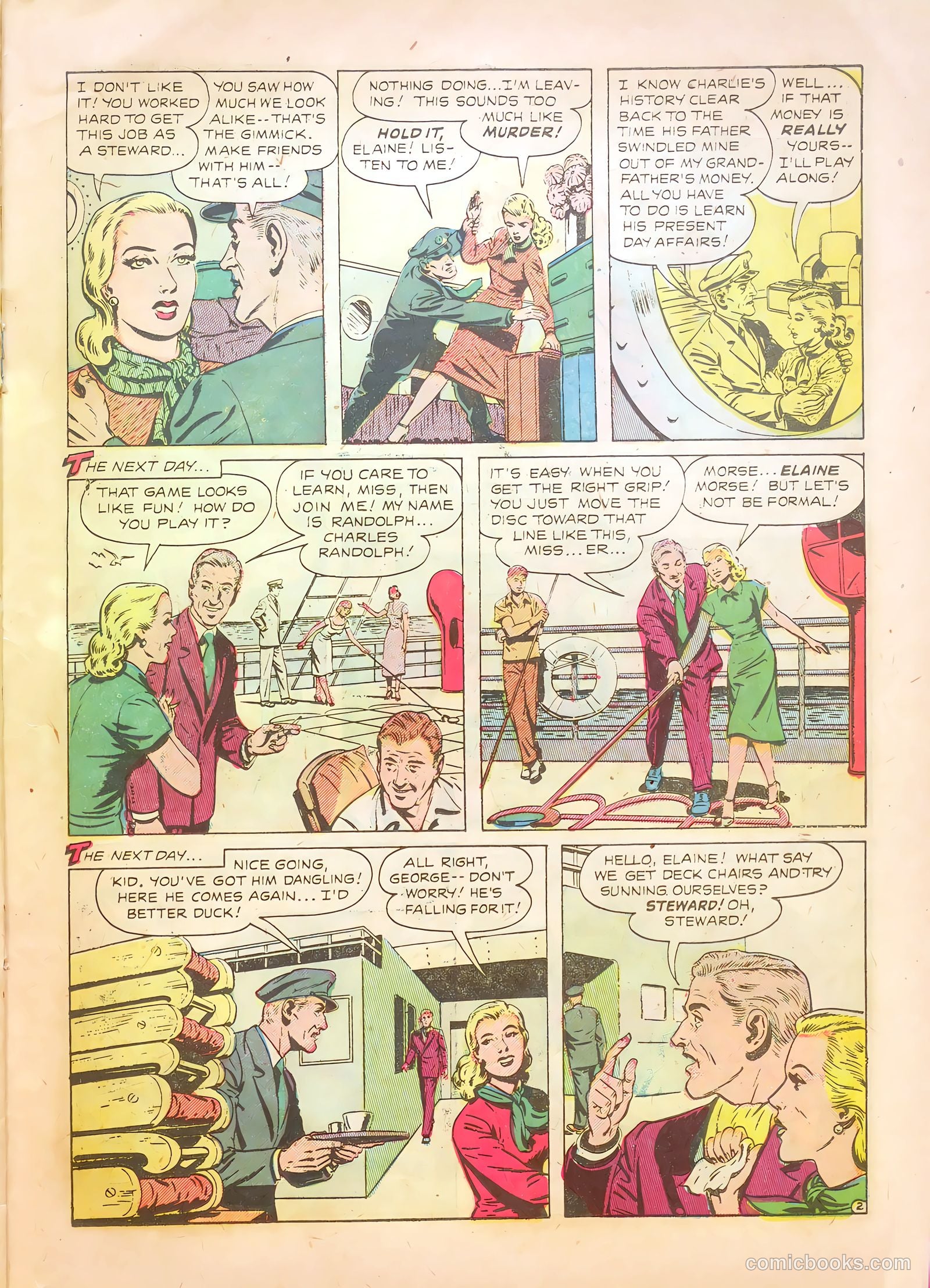 "Crime Must Stop" Comics #1 (1952) — page 31 of 52