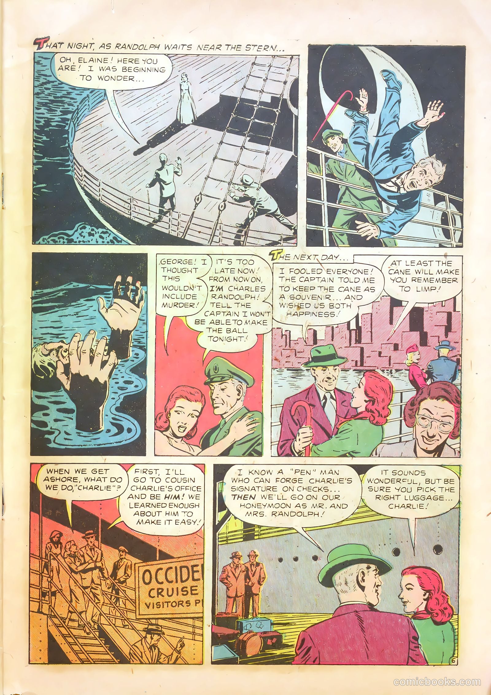 "Crime Must Stop" Comics #1 (1952) — page 35 of 52