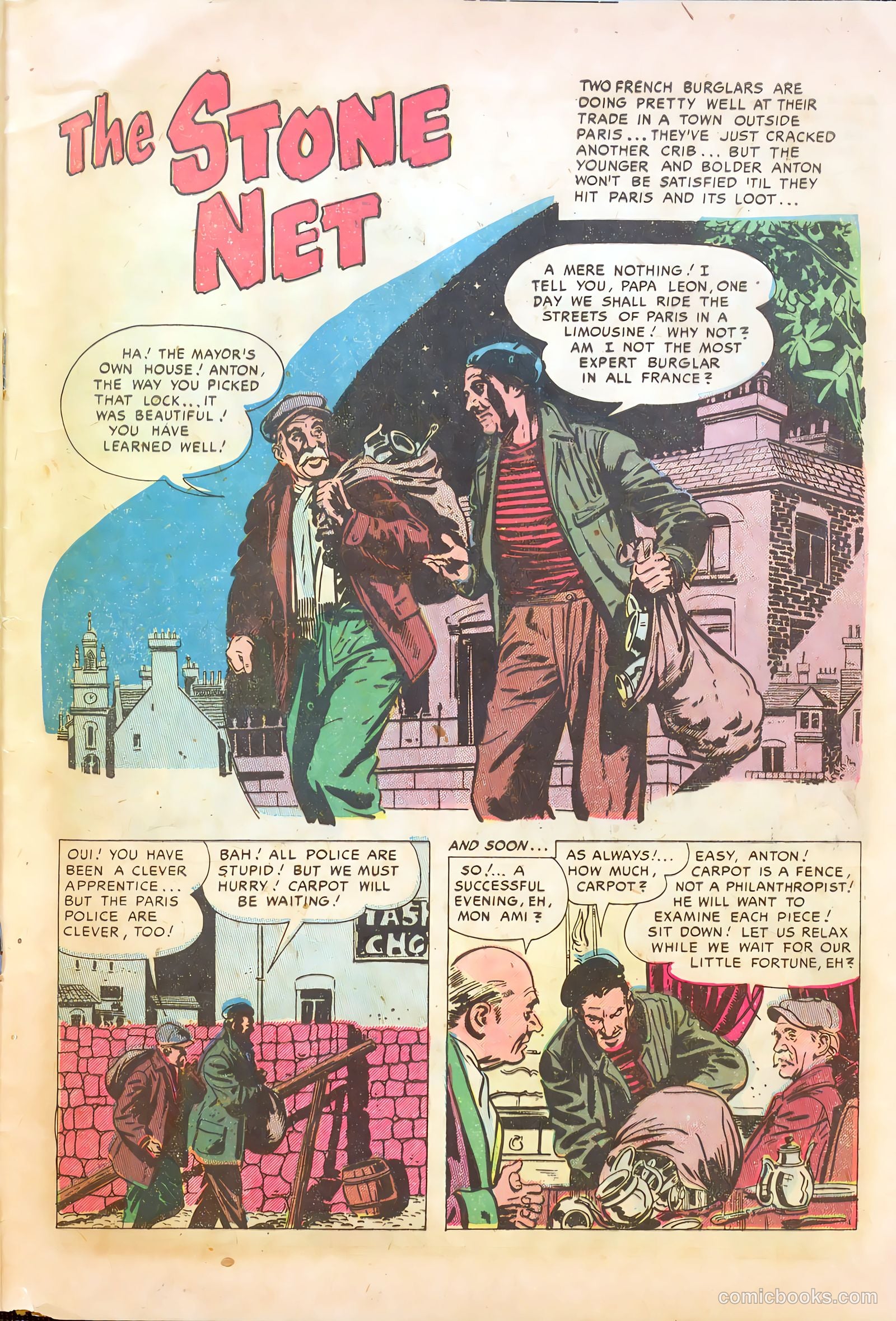 "Crime Must Stop" Comics #1 (1952) — page 37 of 52