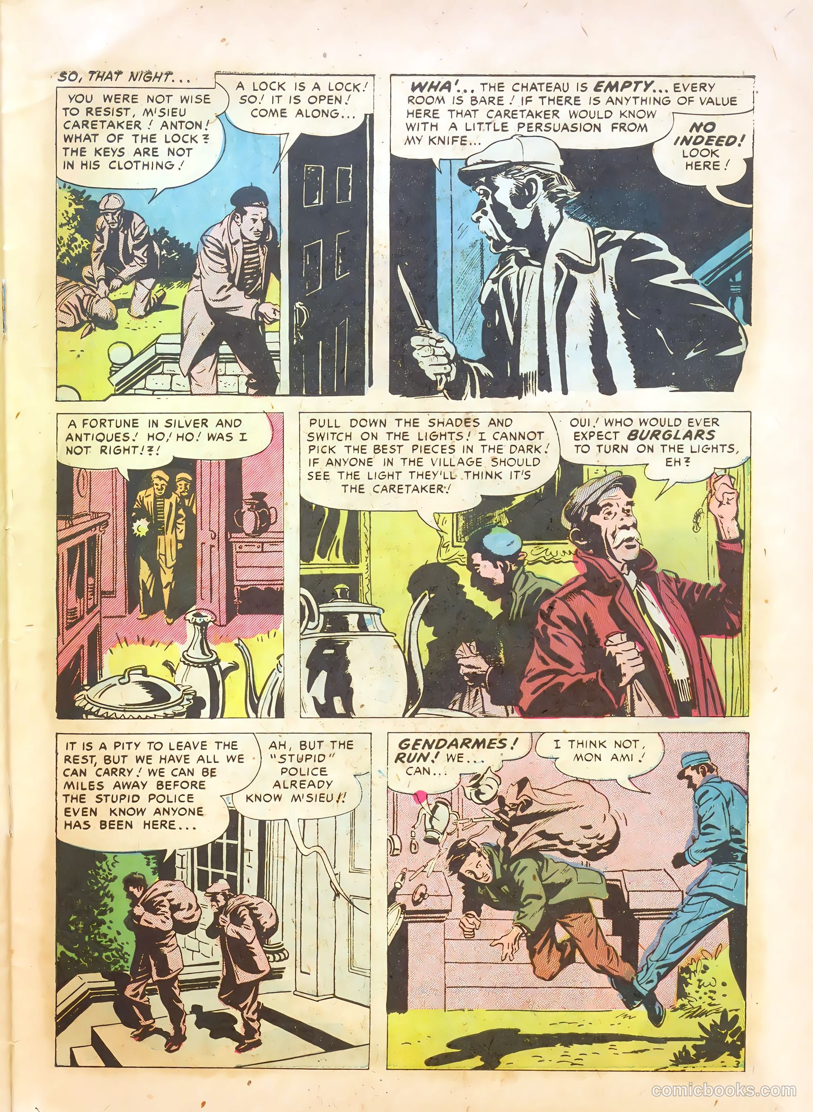 "Crime Must Stop" Comics #1 (1952) — page 39 of 52