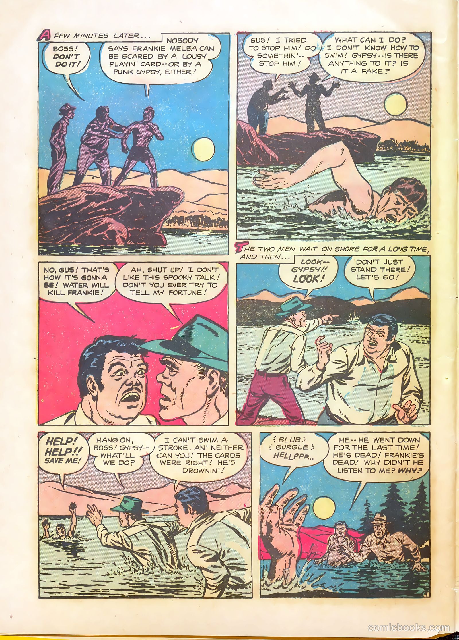 "Crime Must Stop" Comics #1 (1952) — page 44 of 52