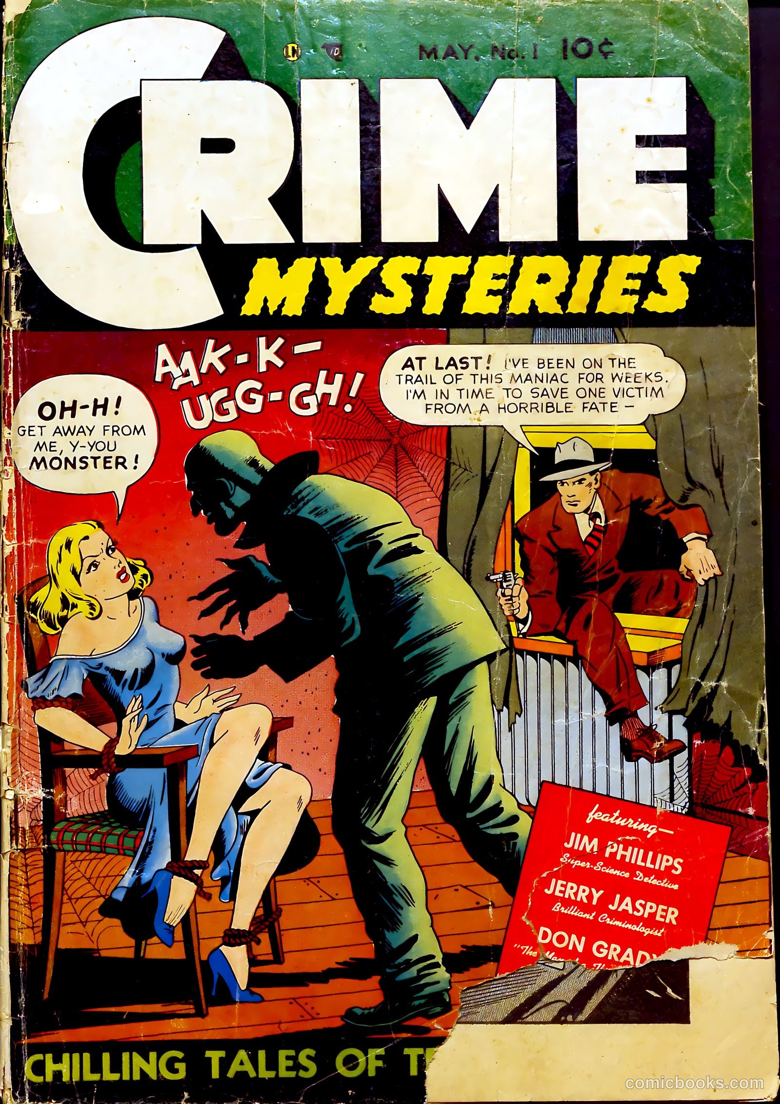 Crime Mysteries #1 (1952) — page 2 of 37