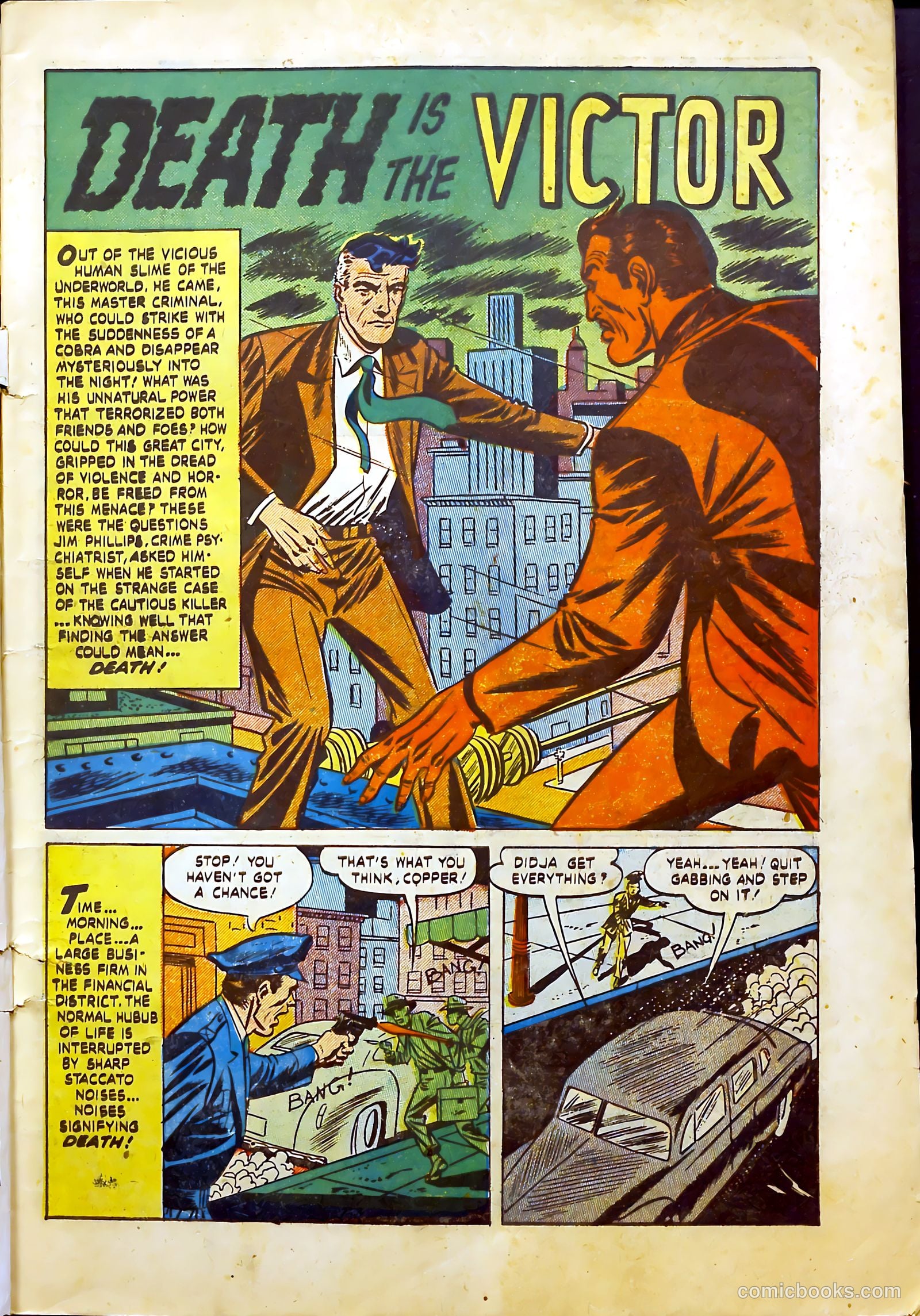Crime Mysteries #1 (1952) — page 4 of 37