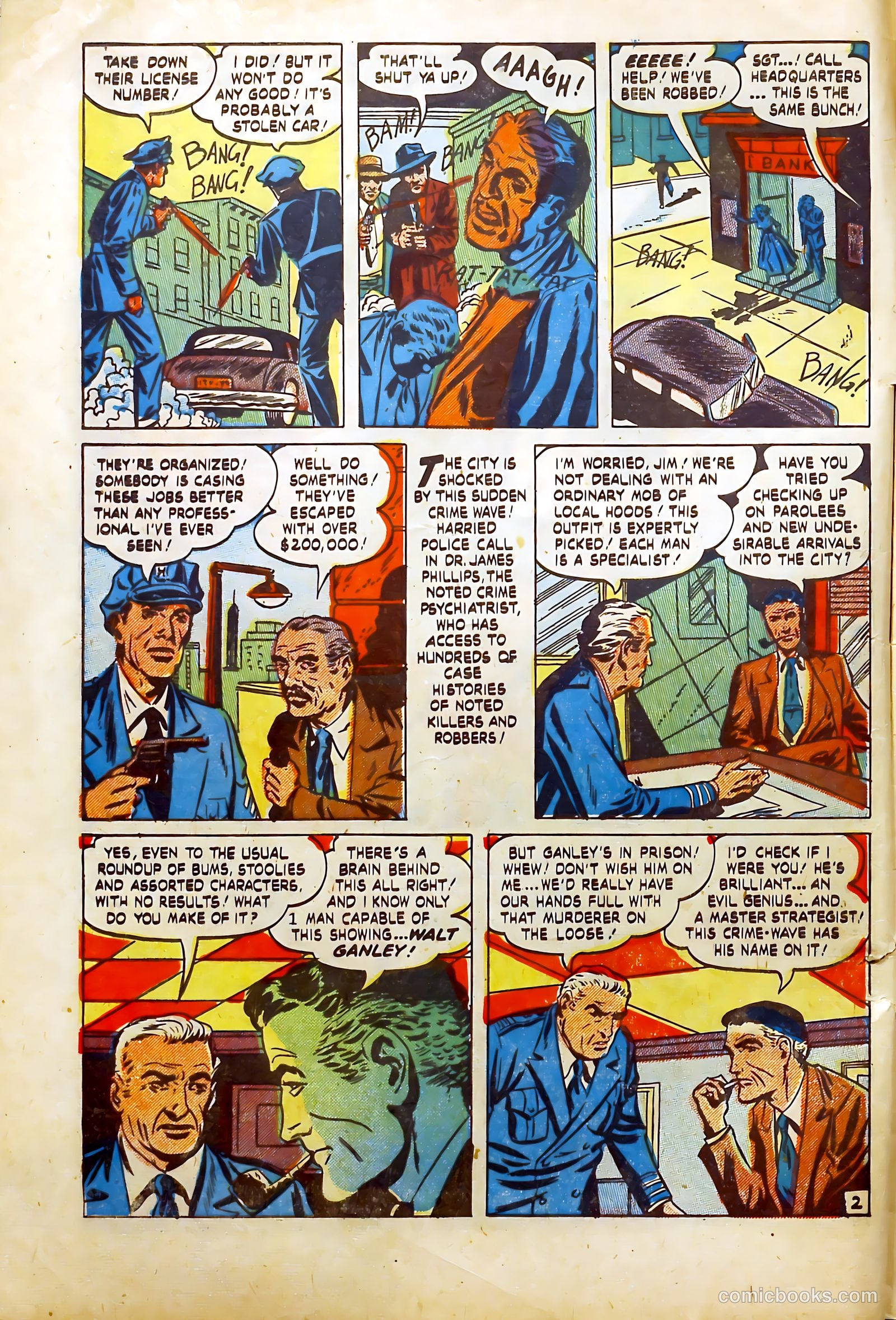 Crime Mysteries #1 (1952) — page 5 of 37