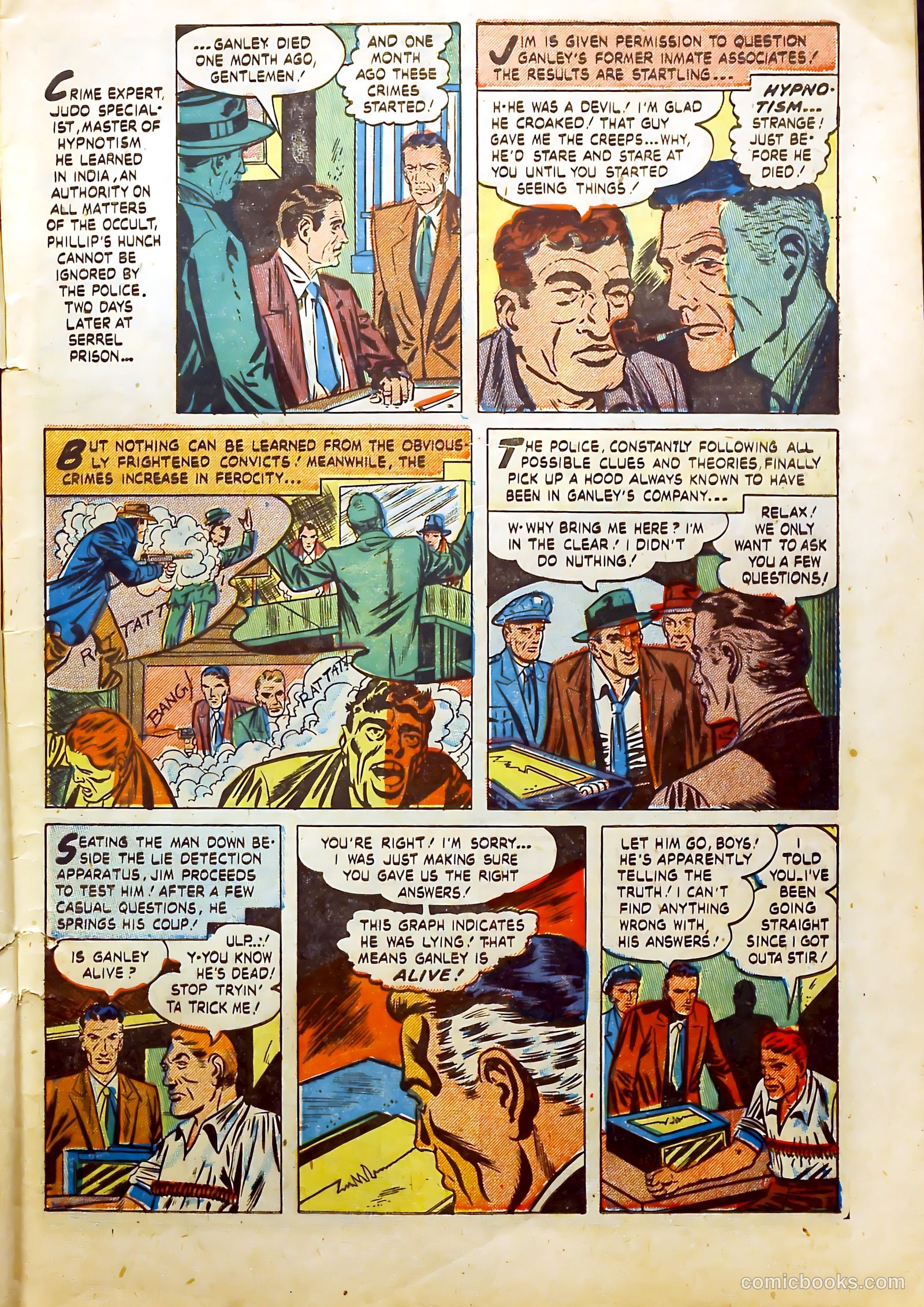 Crime Mysteries #1 (1952) — page 6 of 37