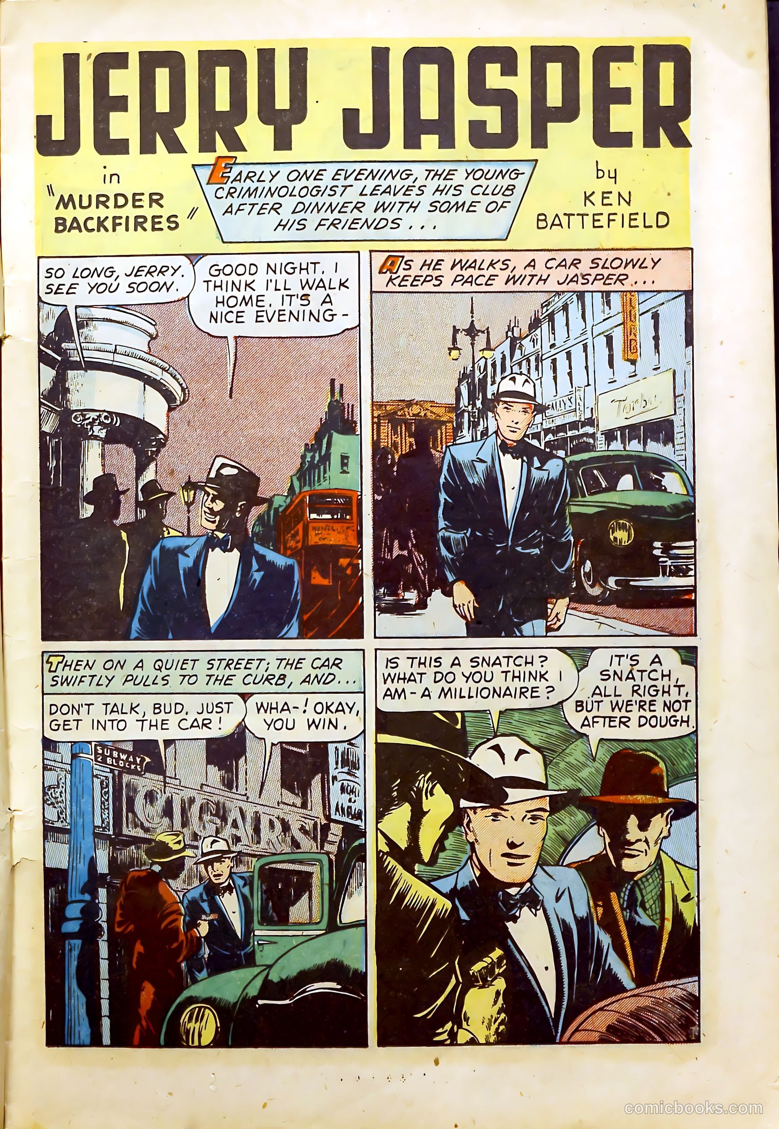 Crime Mysteries #1 (1952) — page 12 of 37