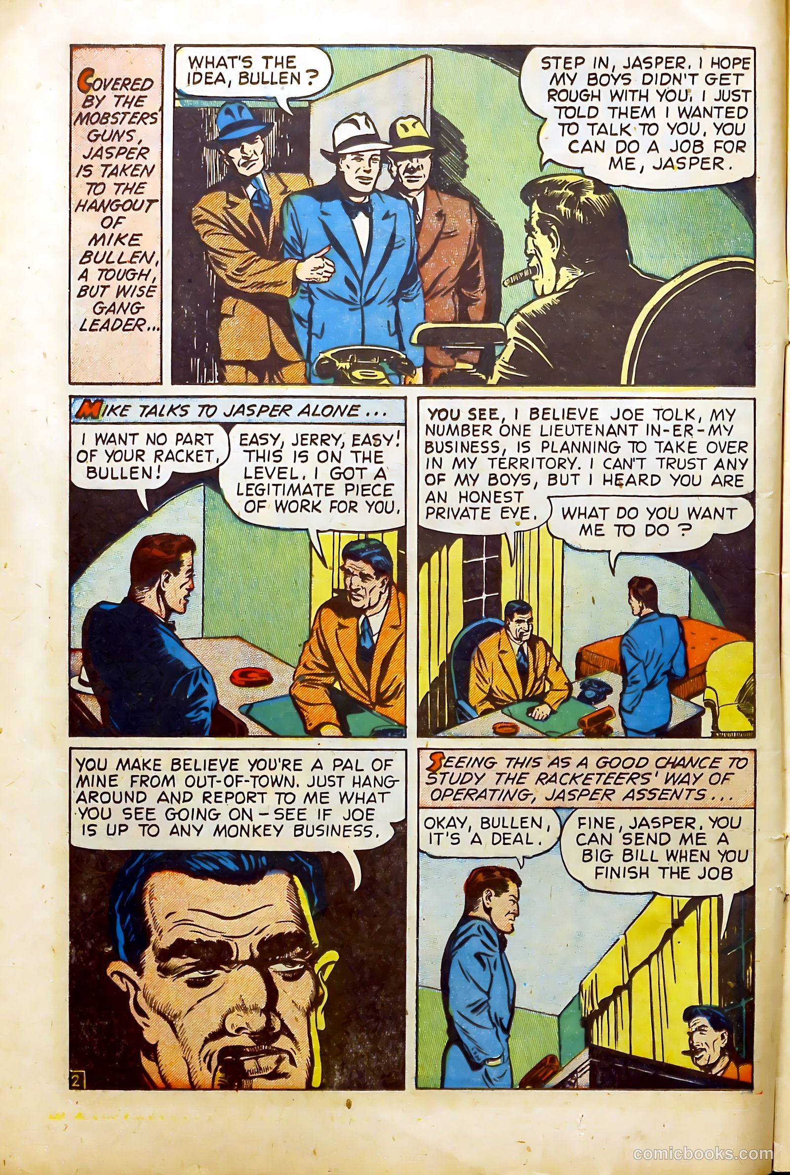 Crime Mysteries #1 (1952) — page 13 of 37