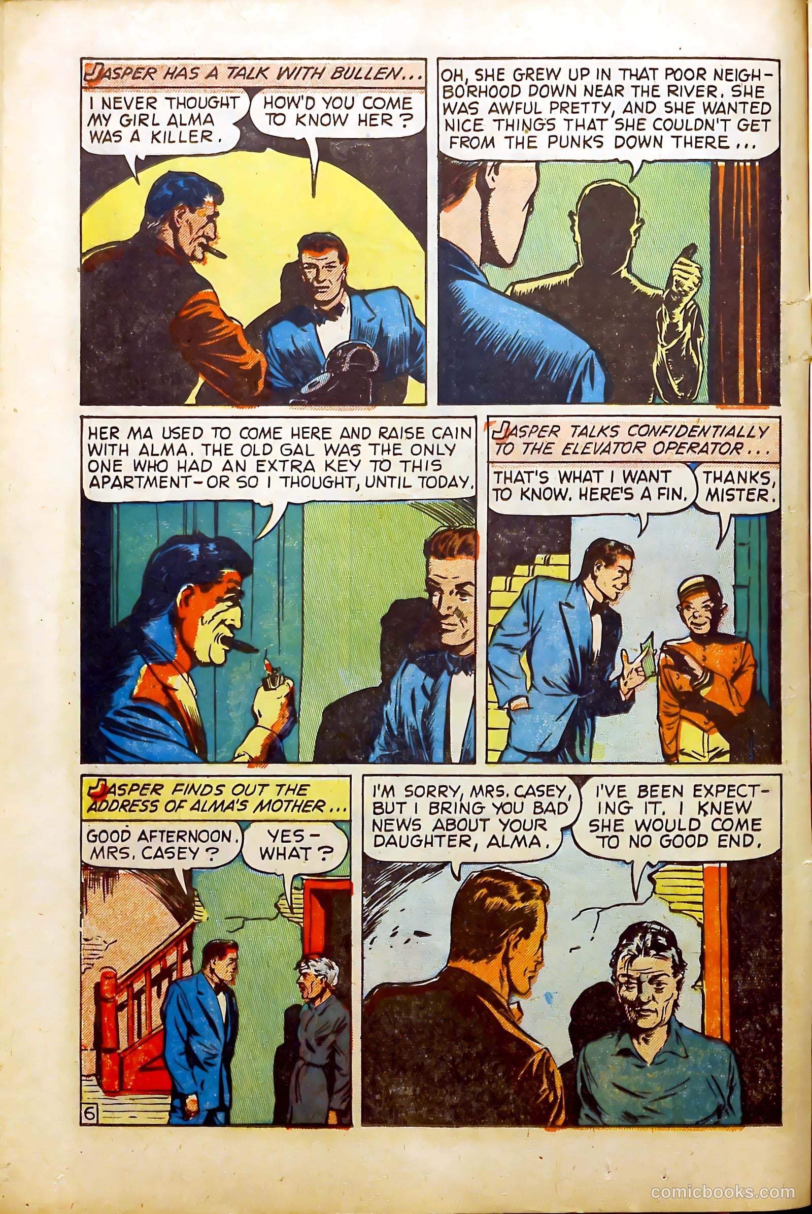 Crime Mysteries #1 (1952) — page 17 of 37