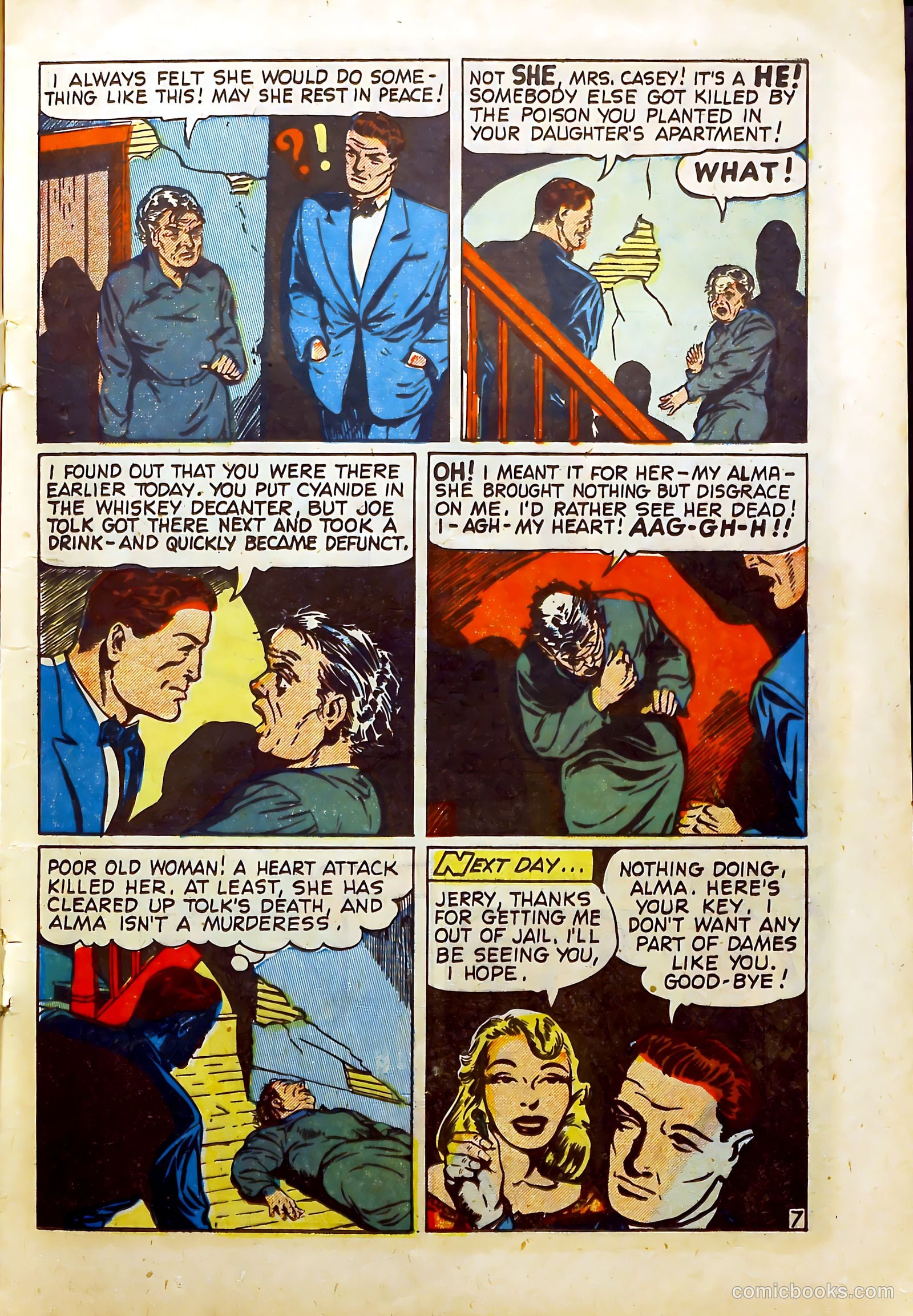 Crime Mysteries #1 (1952) — page 18 of 37
