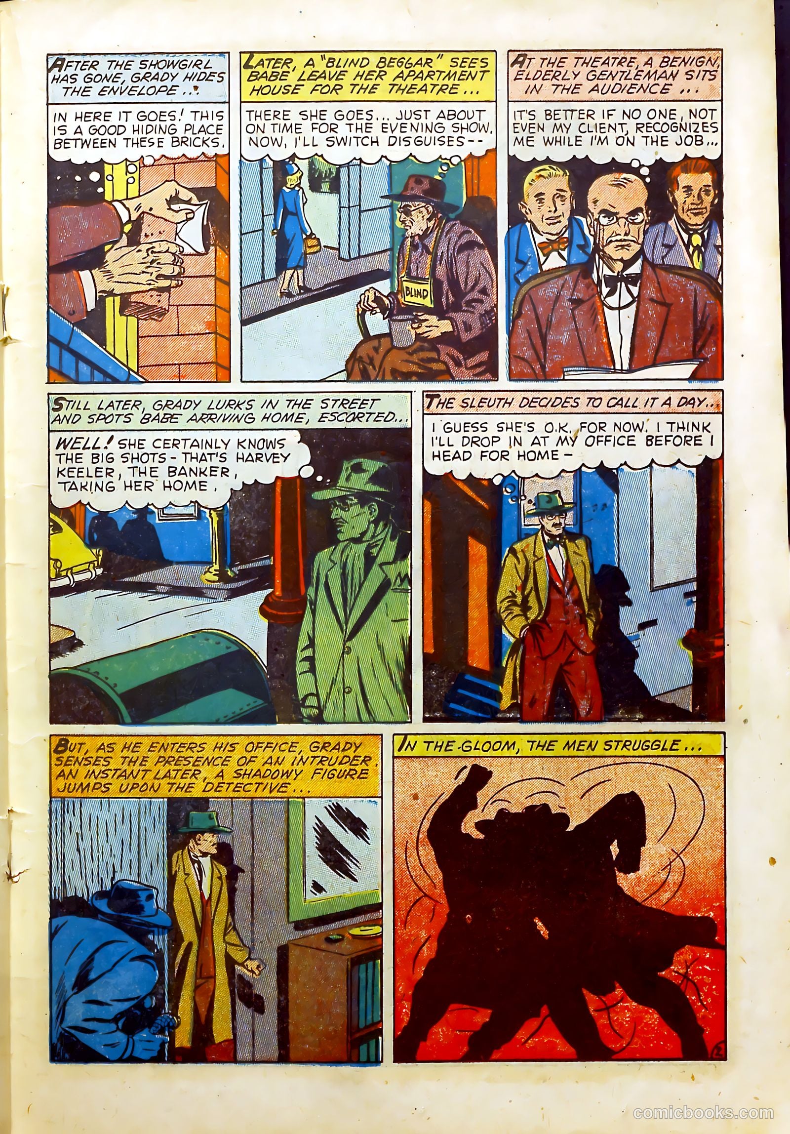 Crime Mysteries #1 (1952) — page 20 of 37