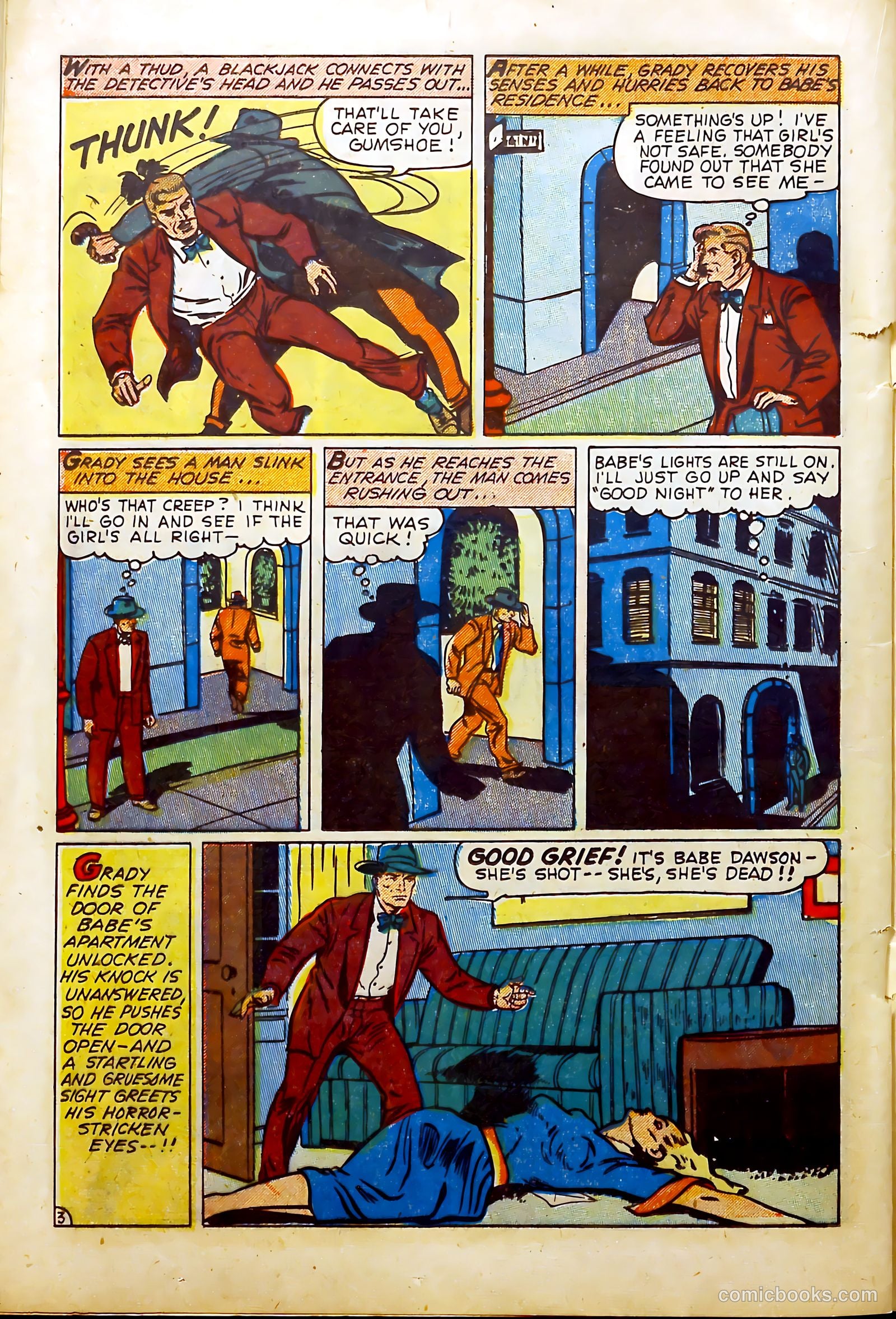 Crime Mysteries #1 (1952) — page 21 of 37