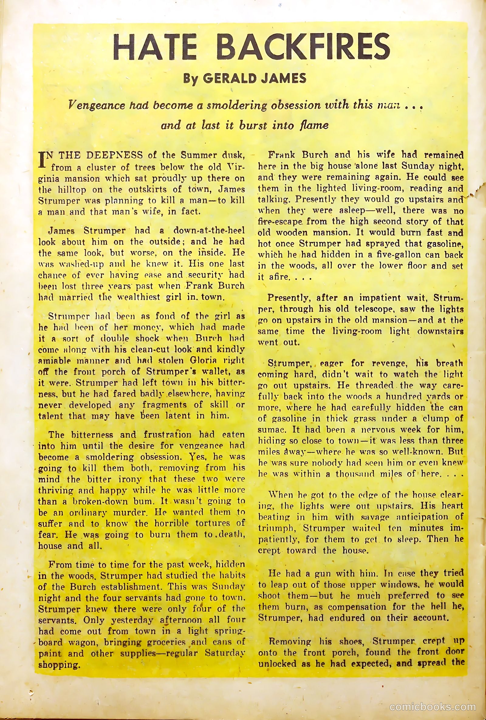 Crime Mysteries #1 (1952) — page 25 of 37