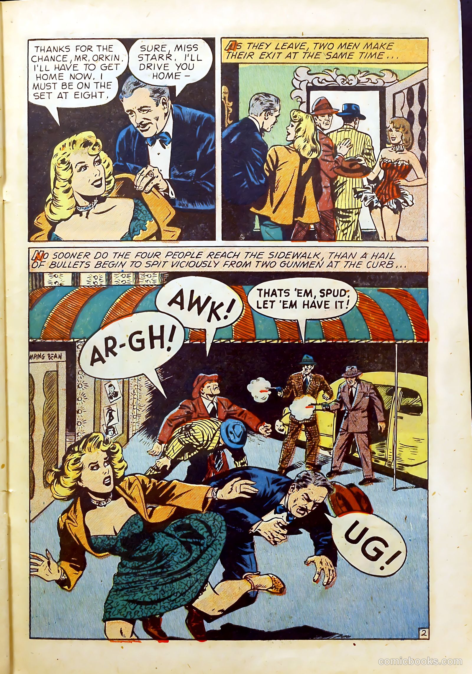 Crime Mysteries #1 (1952) — page 28 of 37