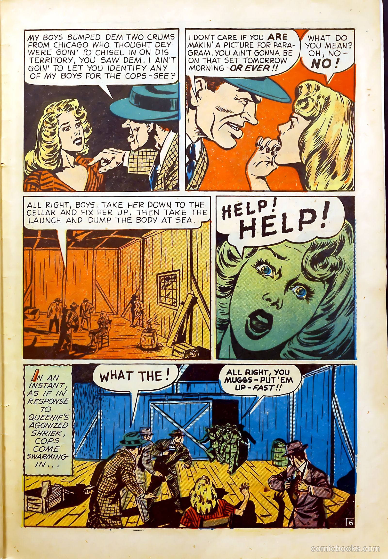 Crime Mysteries #1 (1952) — page 32 of 37