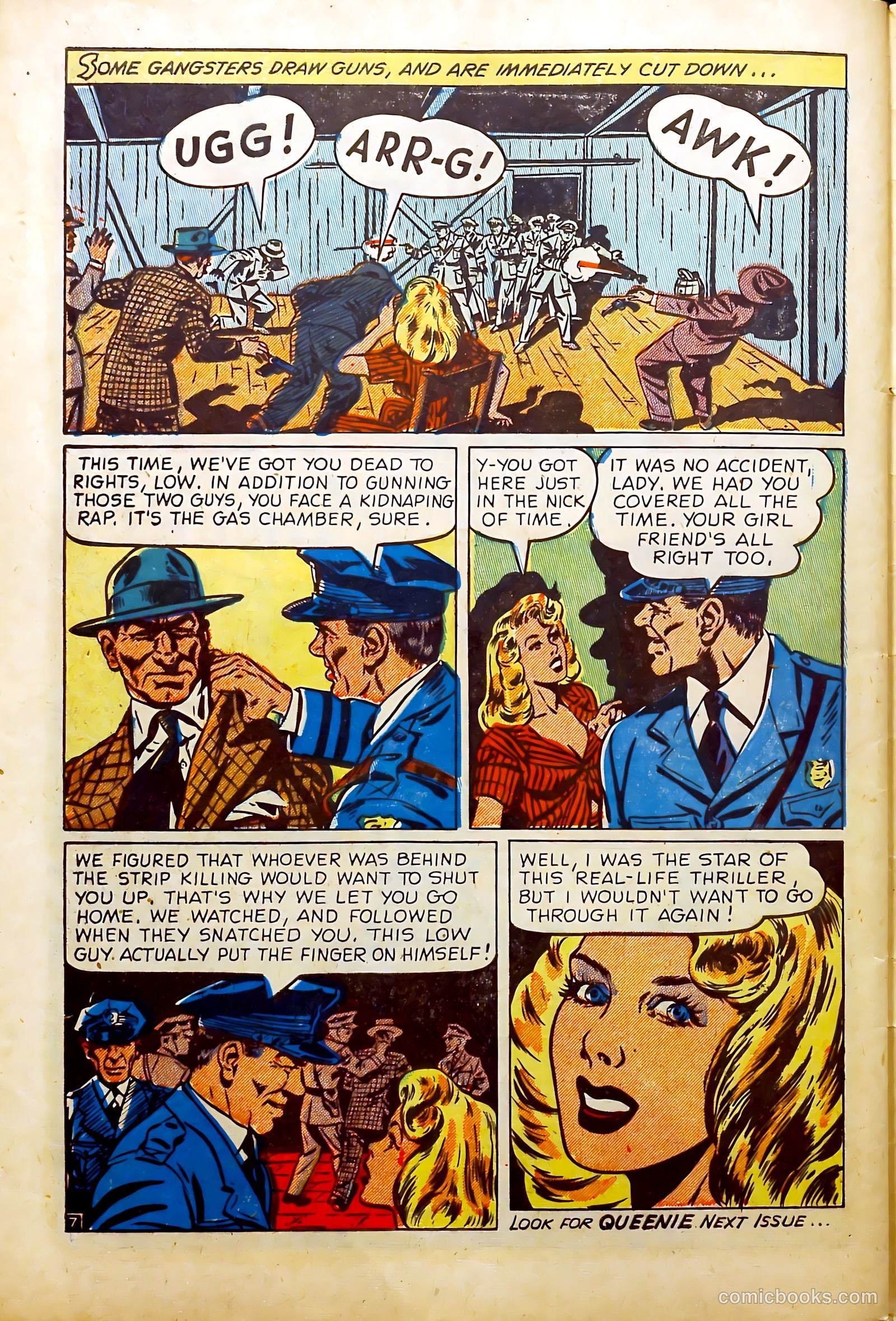 Crime Mysteries #1 (1952) — page 33 of 37