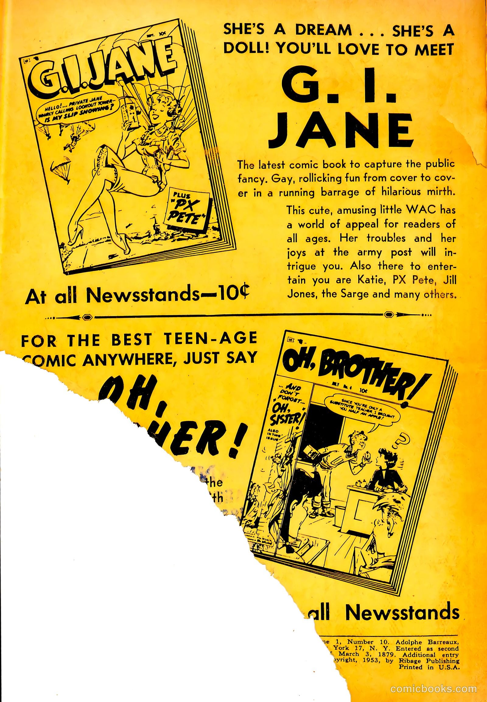 Crime Mysteries #10 (1953) — page 2 of 36