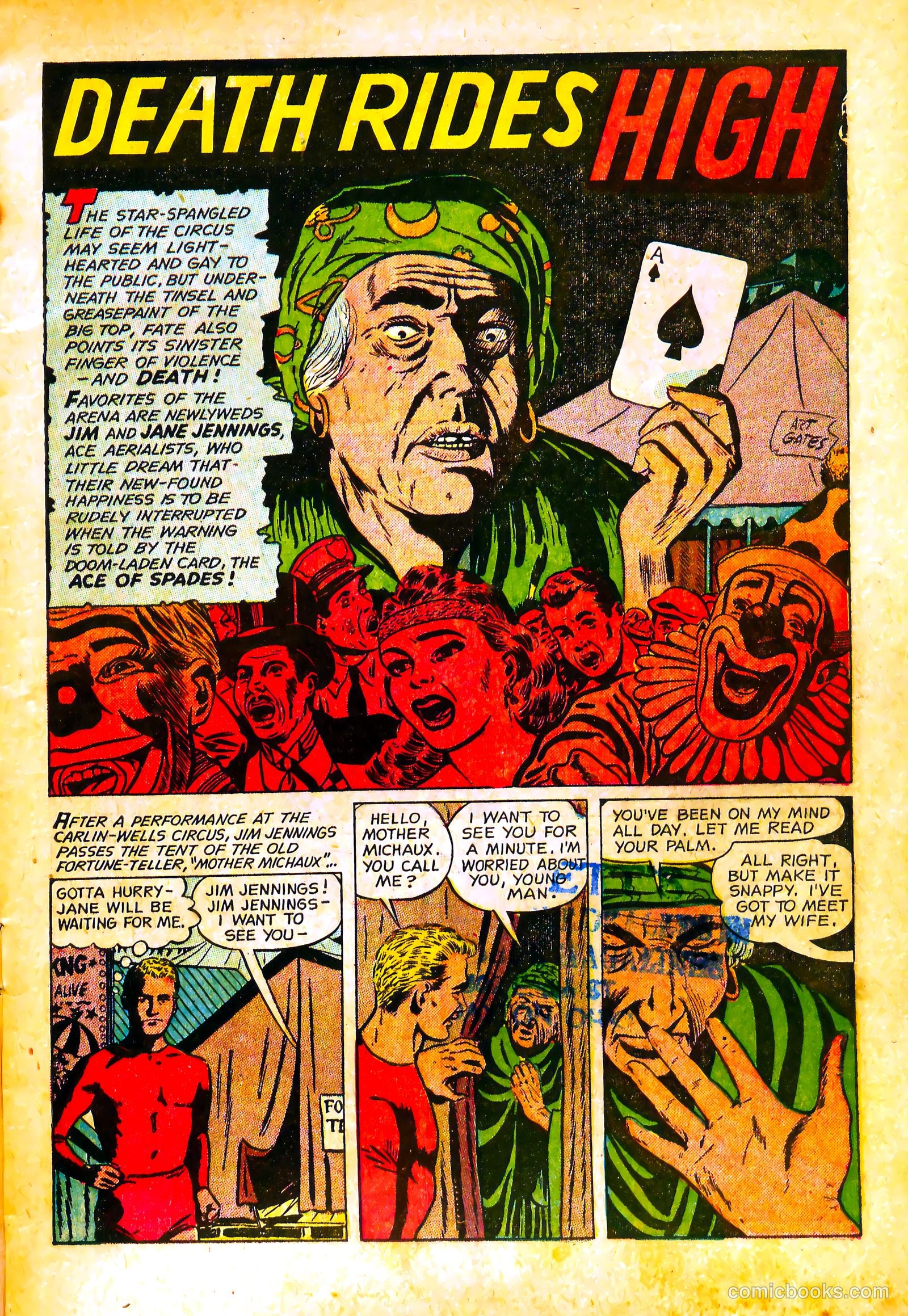 Crime Mysteries #10 (1953) — page 3 of 36