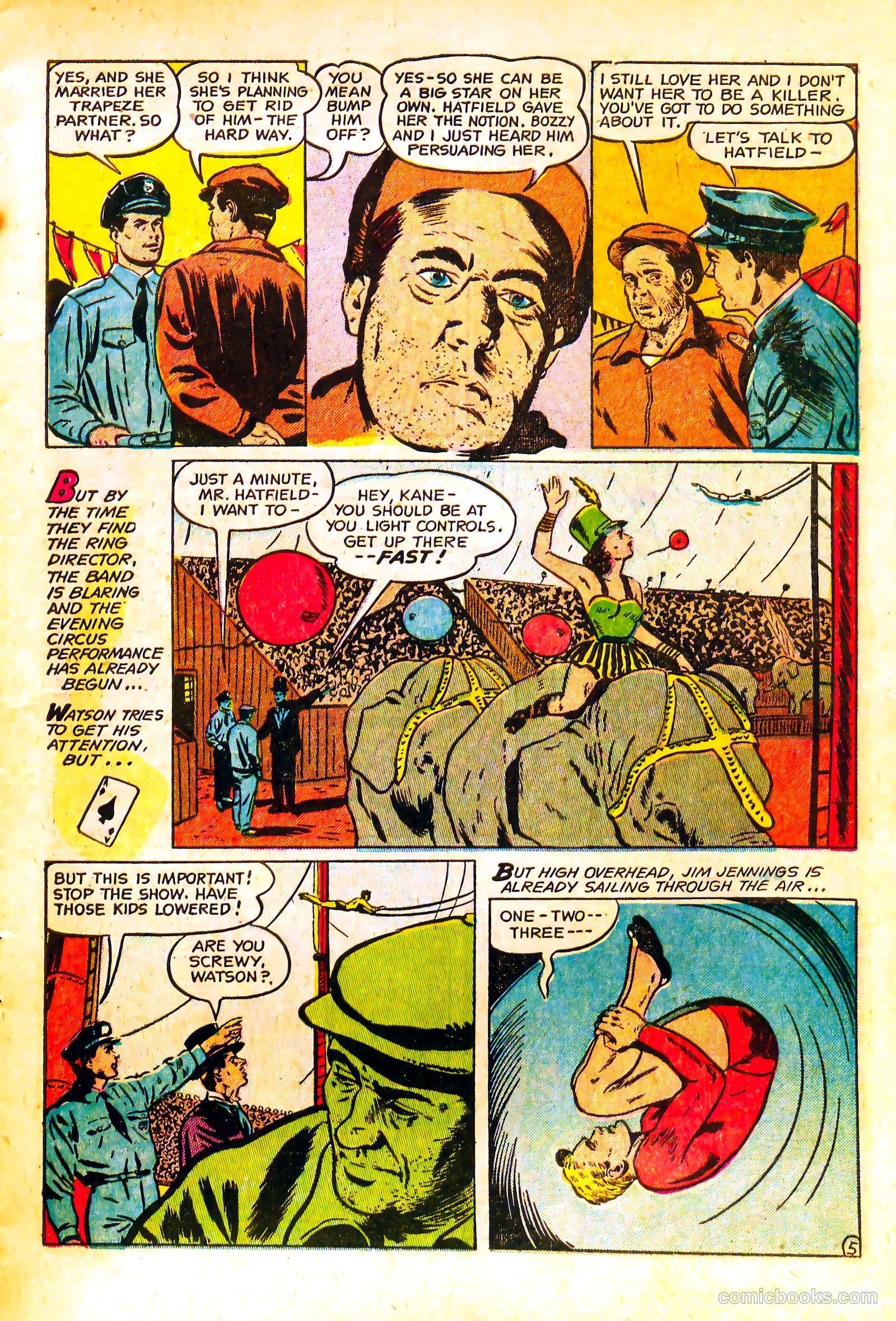 Crime Mysteries #10 (1953) — page 7 of 36