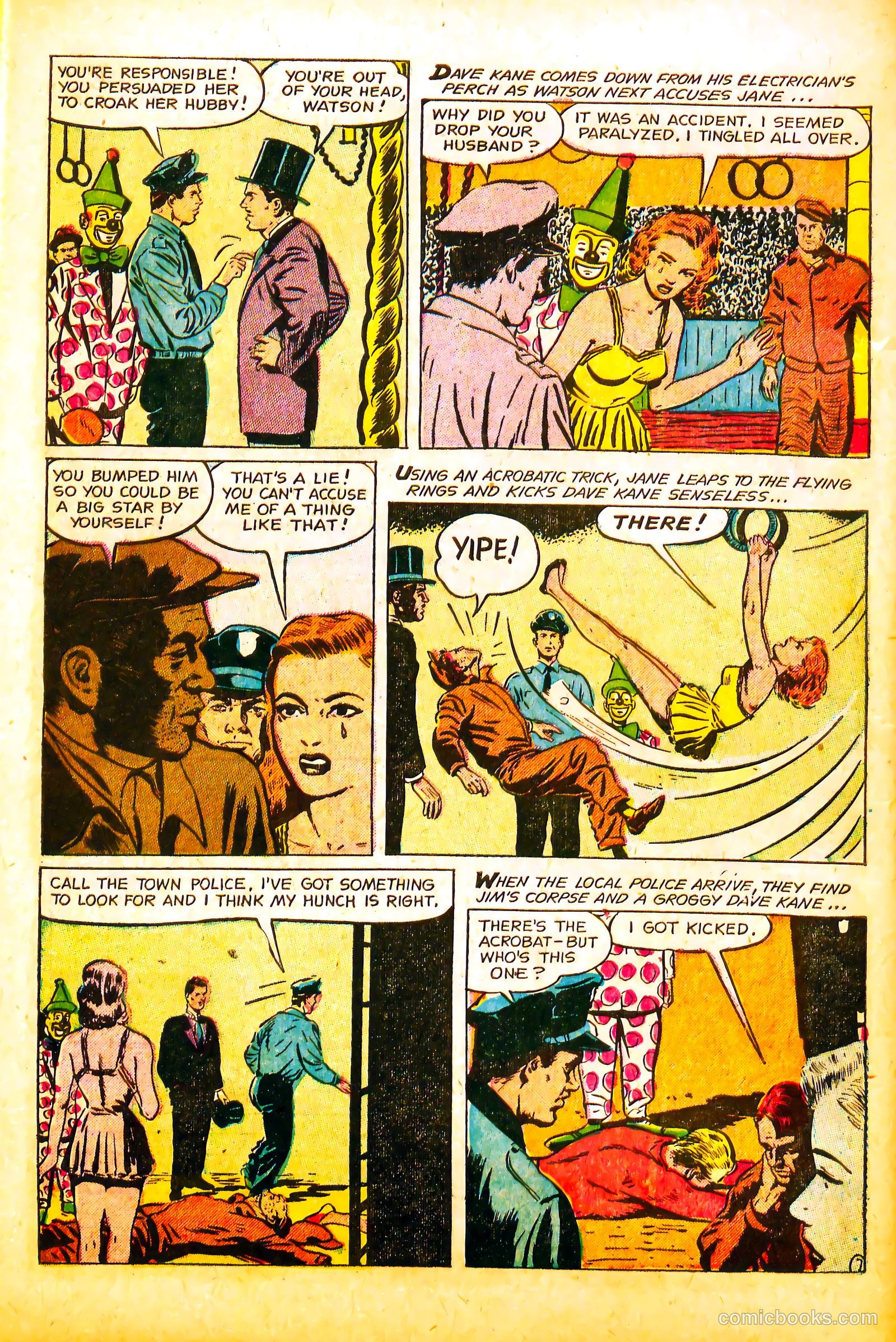 Crime Mysteries #10 (1953) — page 10 of 36