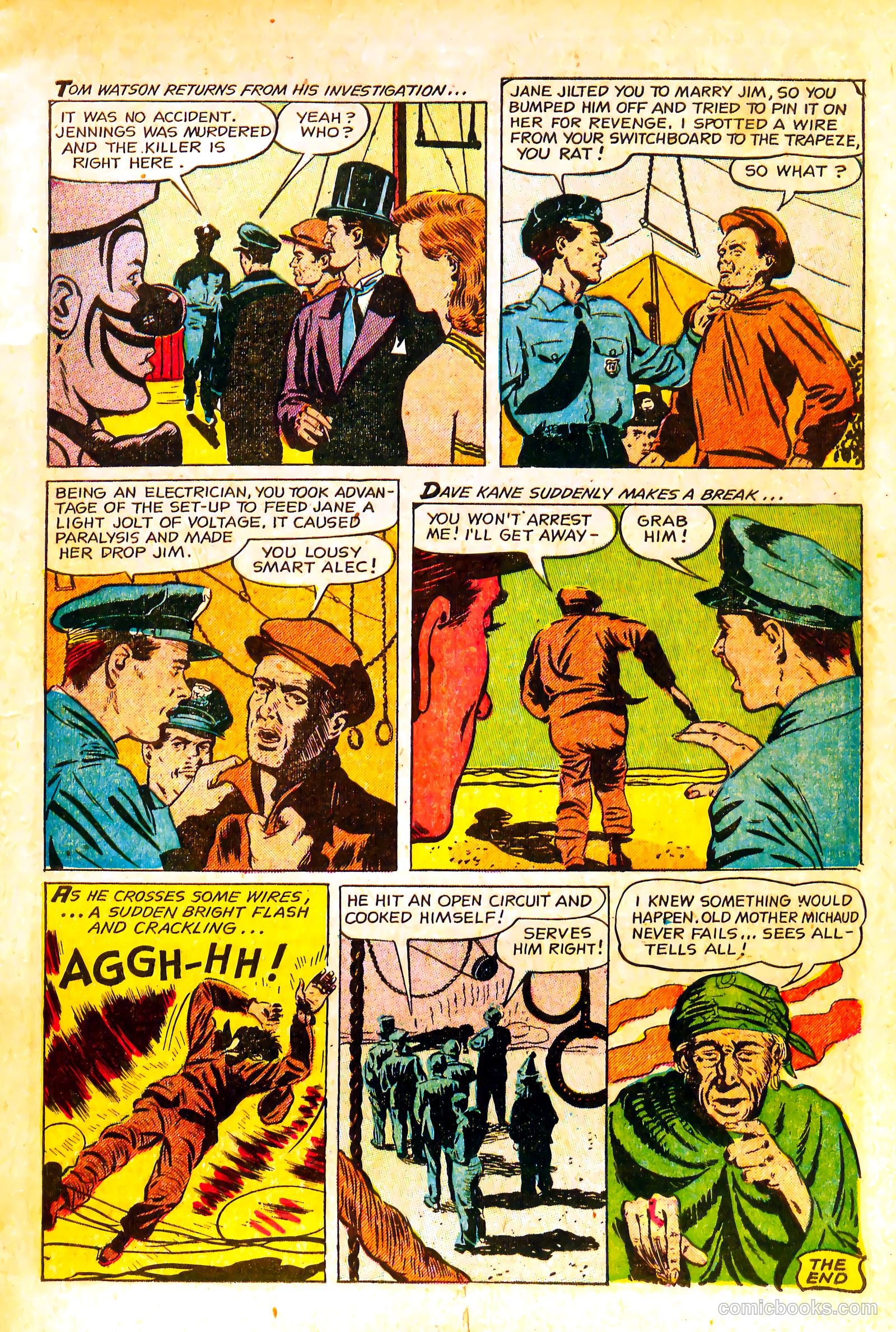 Crime Mysteries #10 (1953) — page 11 of 36