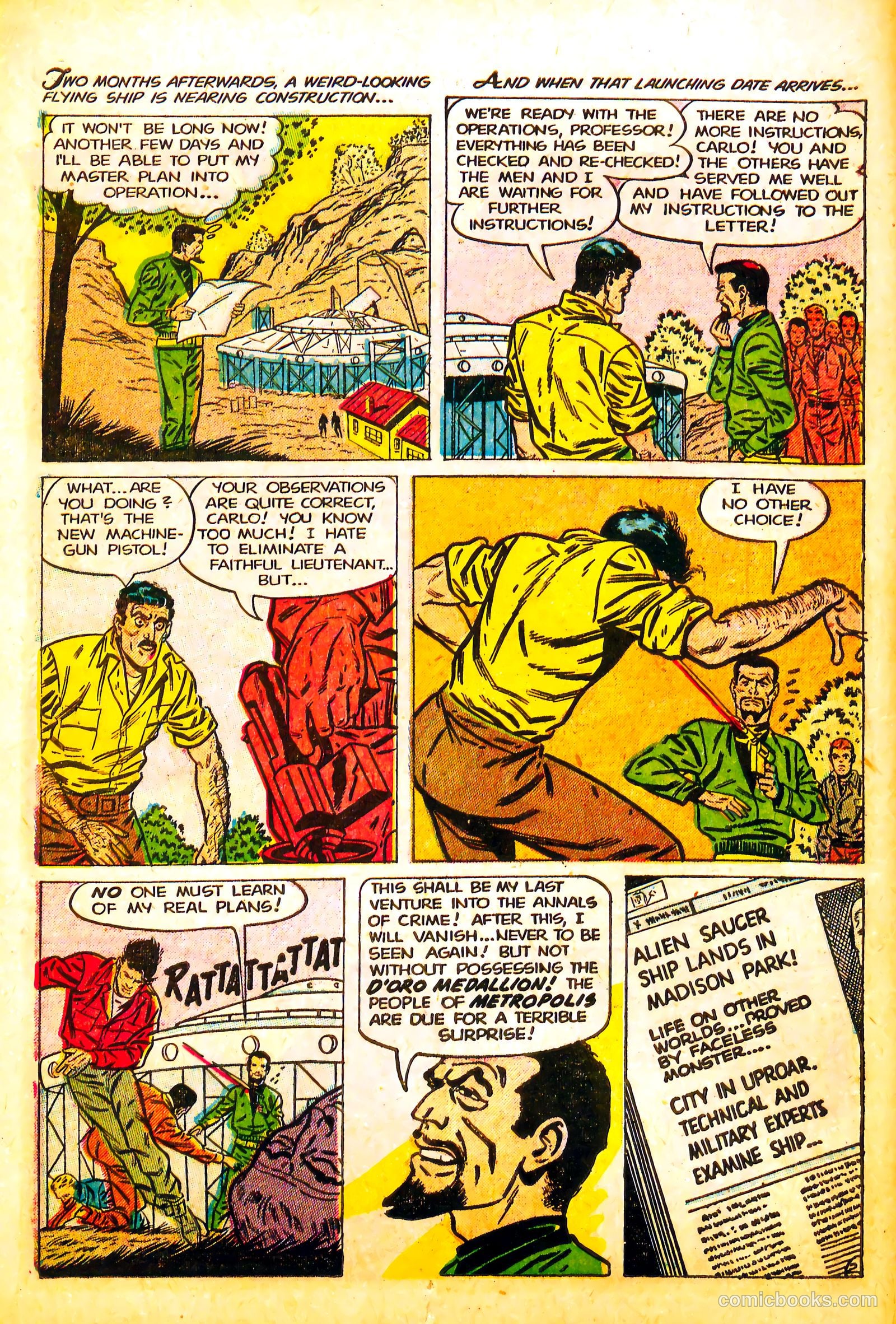 Crime Mysteries #10 (1953) — page 14 of 36
