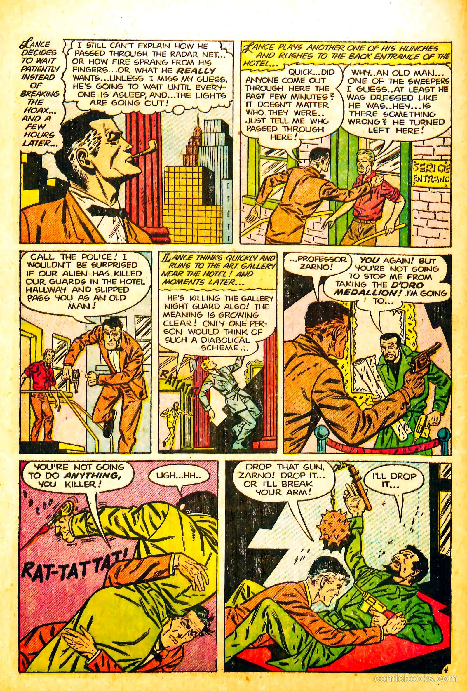 Crime Mysteries #10 (1953) — page 16 of 36