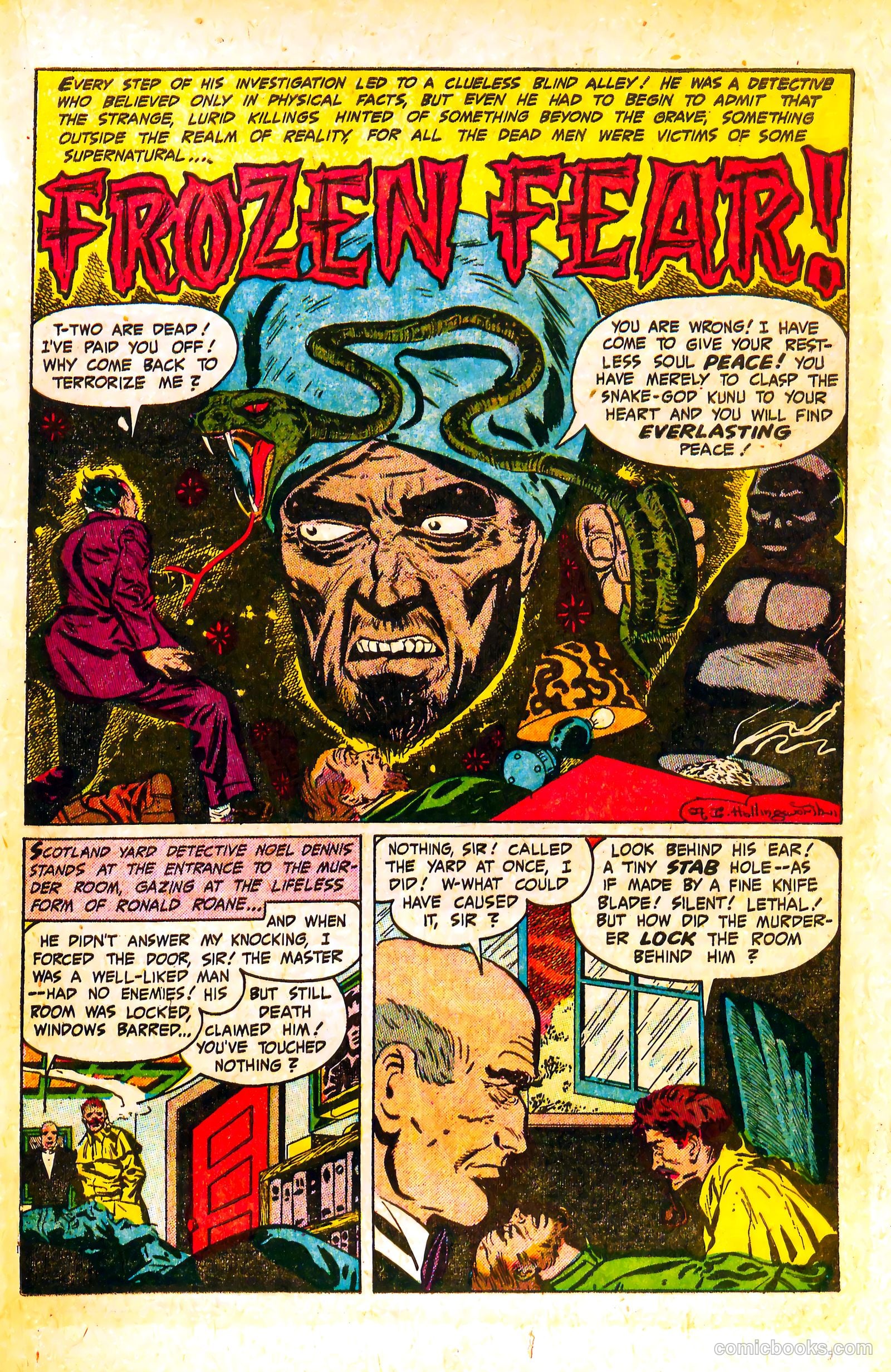 Crime Mysteries #10 (1953) — page 19 of 36