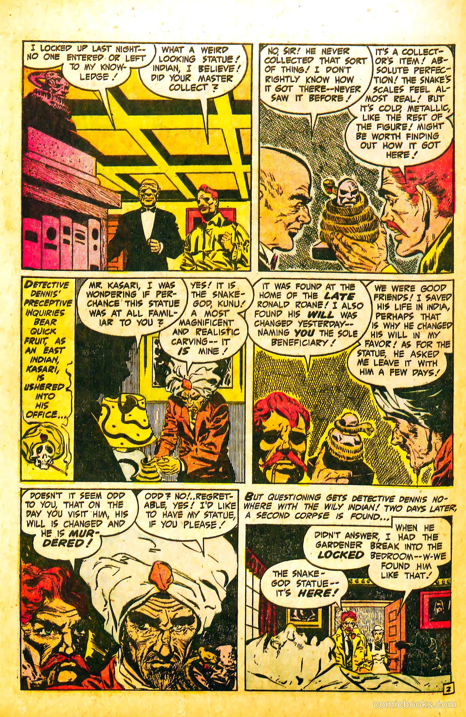 Crime Mysteries #10 (1953) — page 20 of 36