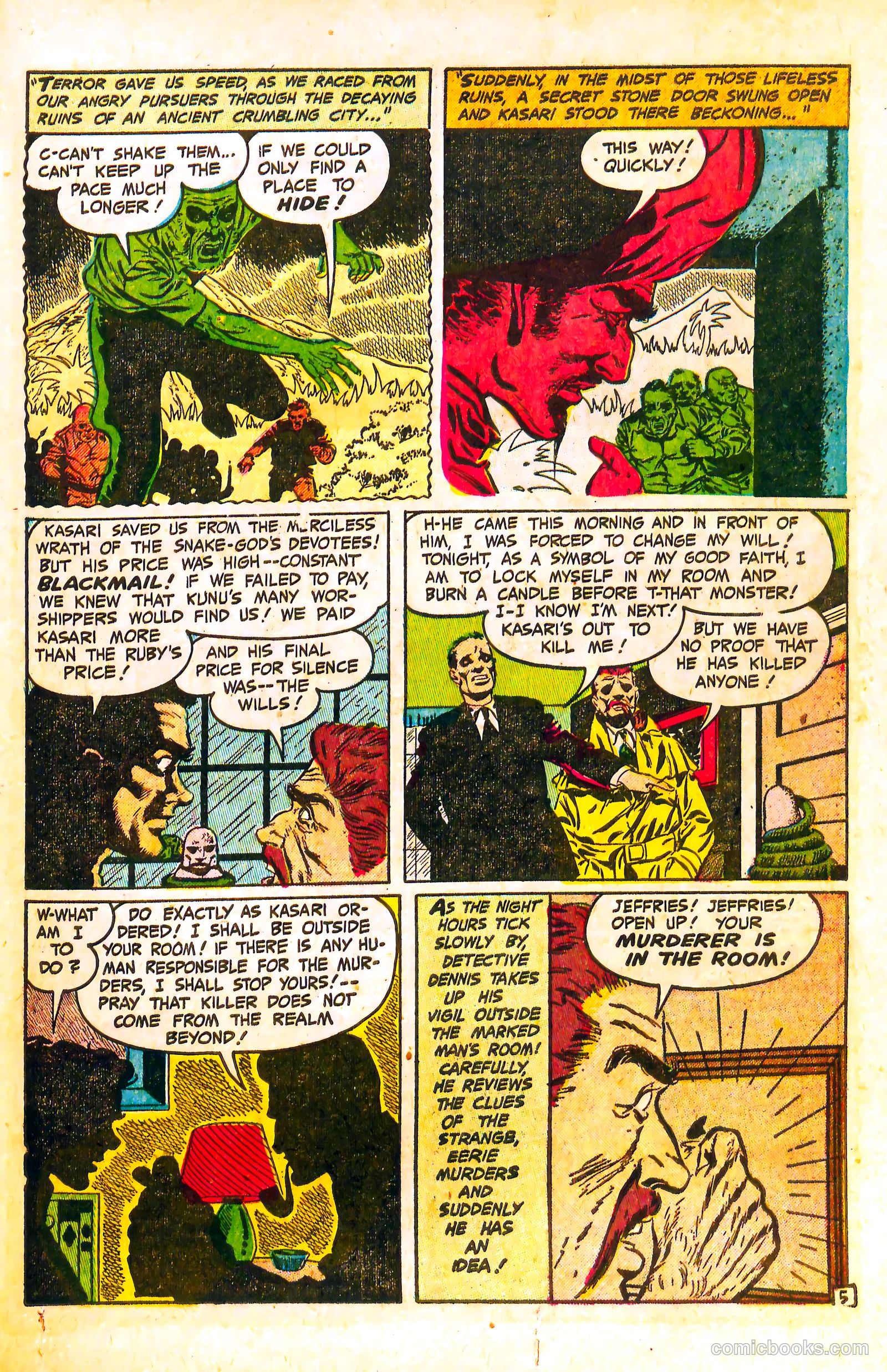 Crime Mysteries #10 (1953) — page 23 of 36