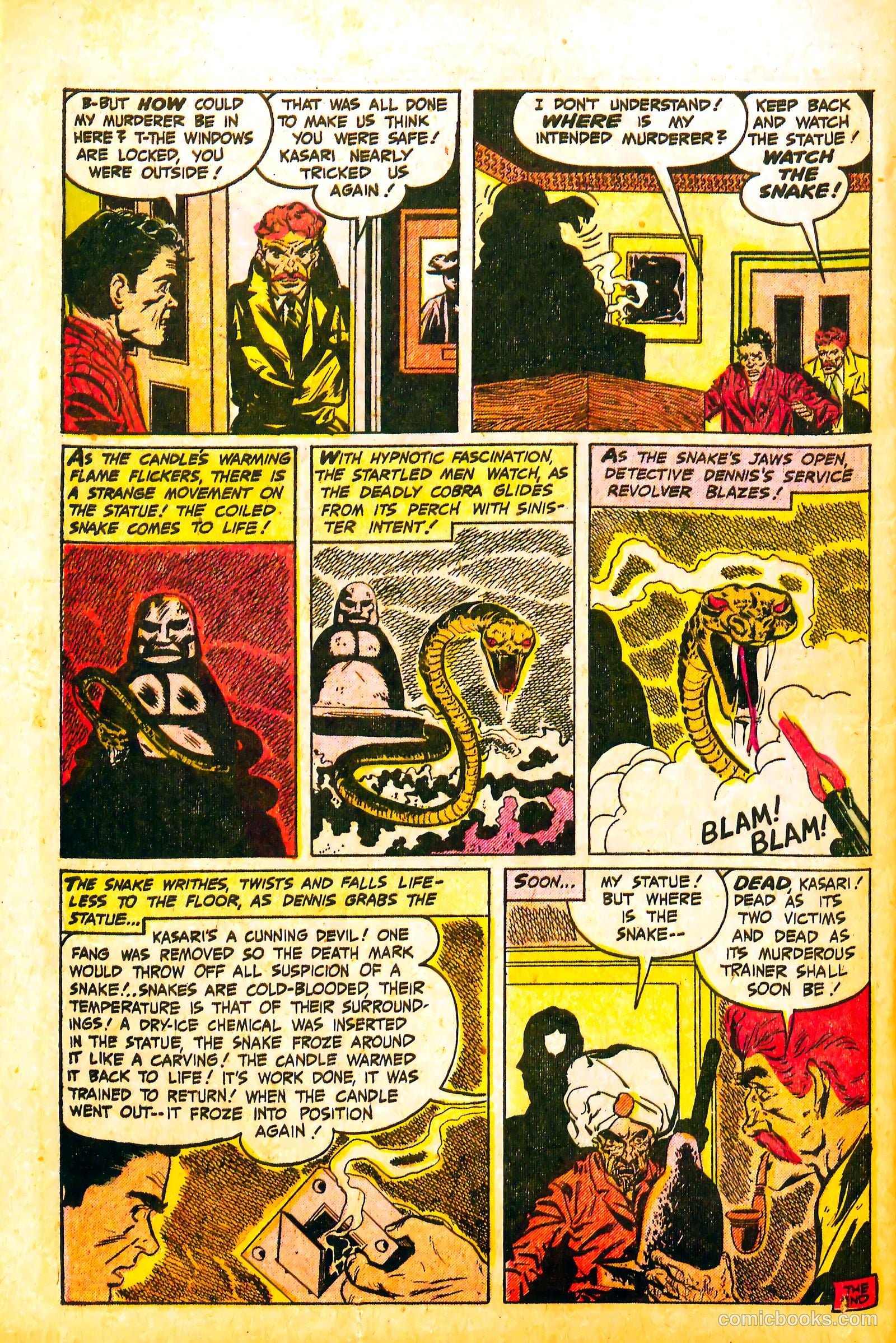 Crime Mysteries #10 (1953) — page 24 of 36
