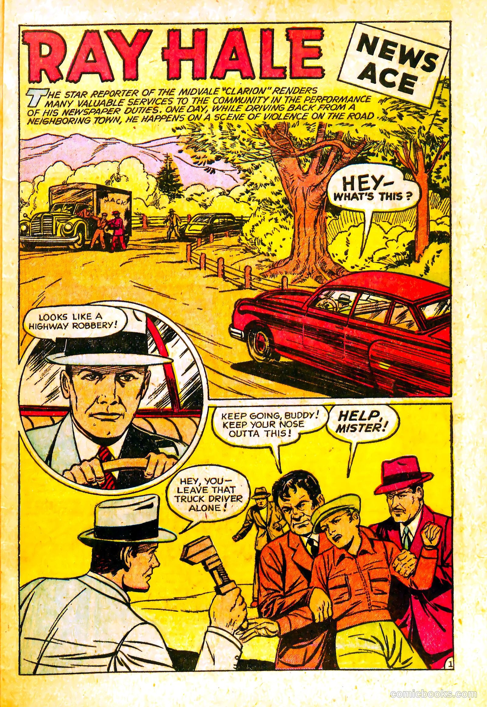 Crime Mysteries #10 (1953) — page 29 of 36