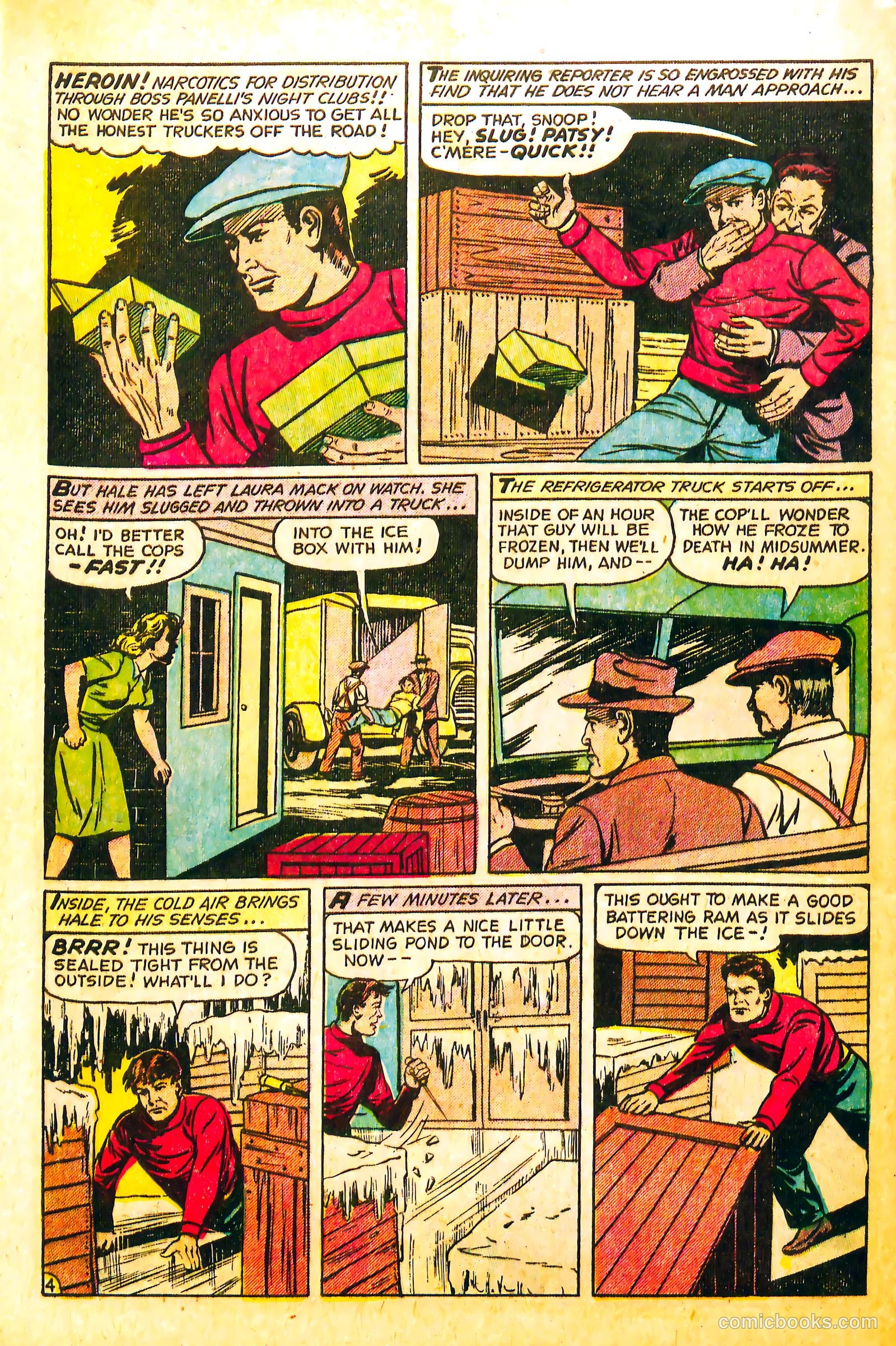 Crime Mysteries #10 (1953) — page 32 of 36