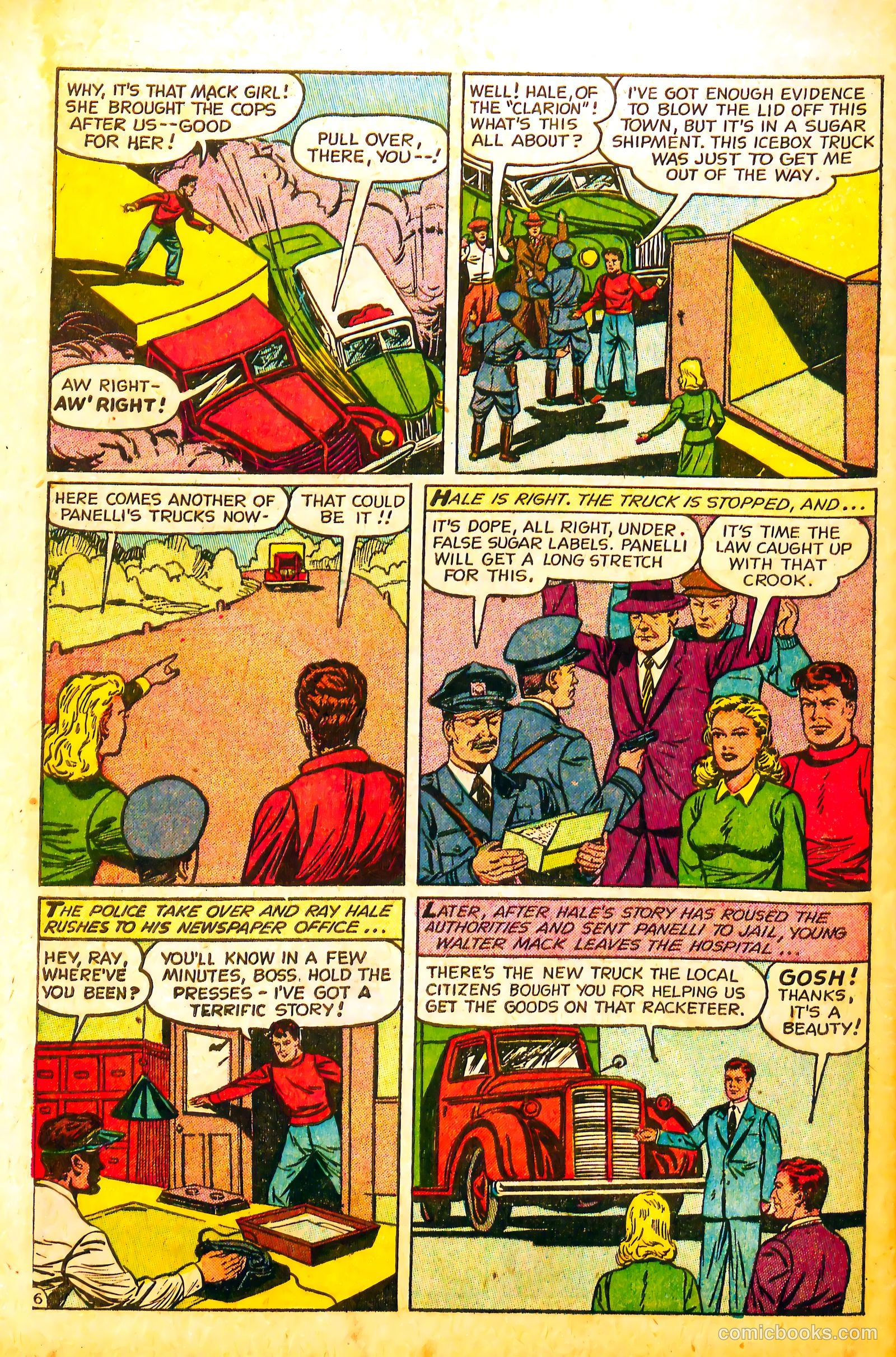 Crime Mysteries #10 (1953) — page 34 of 36