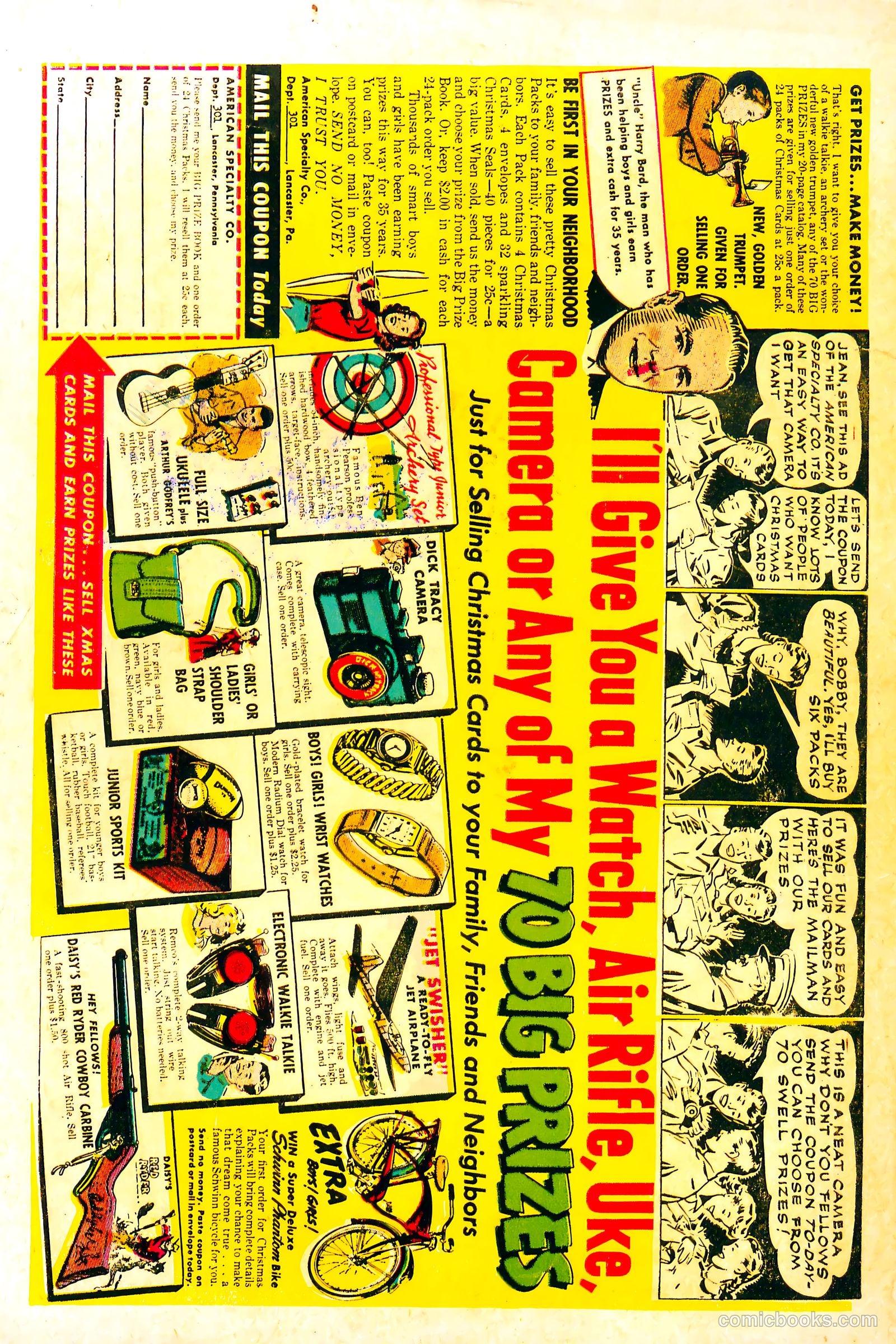 Crime Mysteries #10 (1953) — page 36 of 36