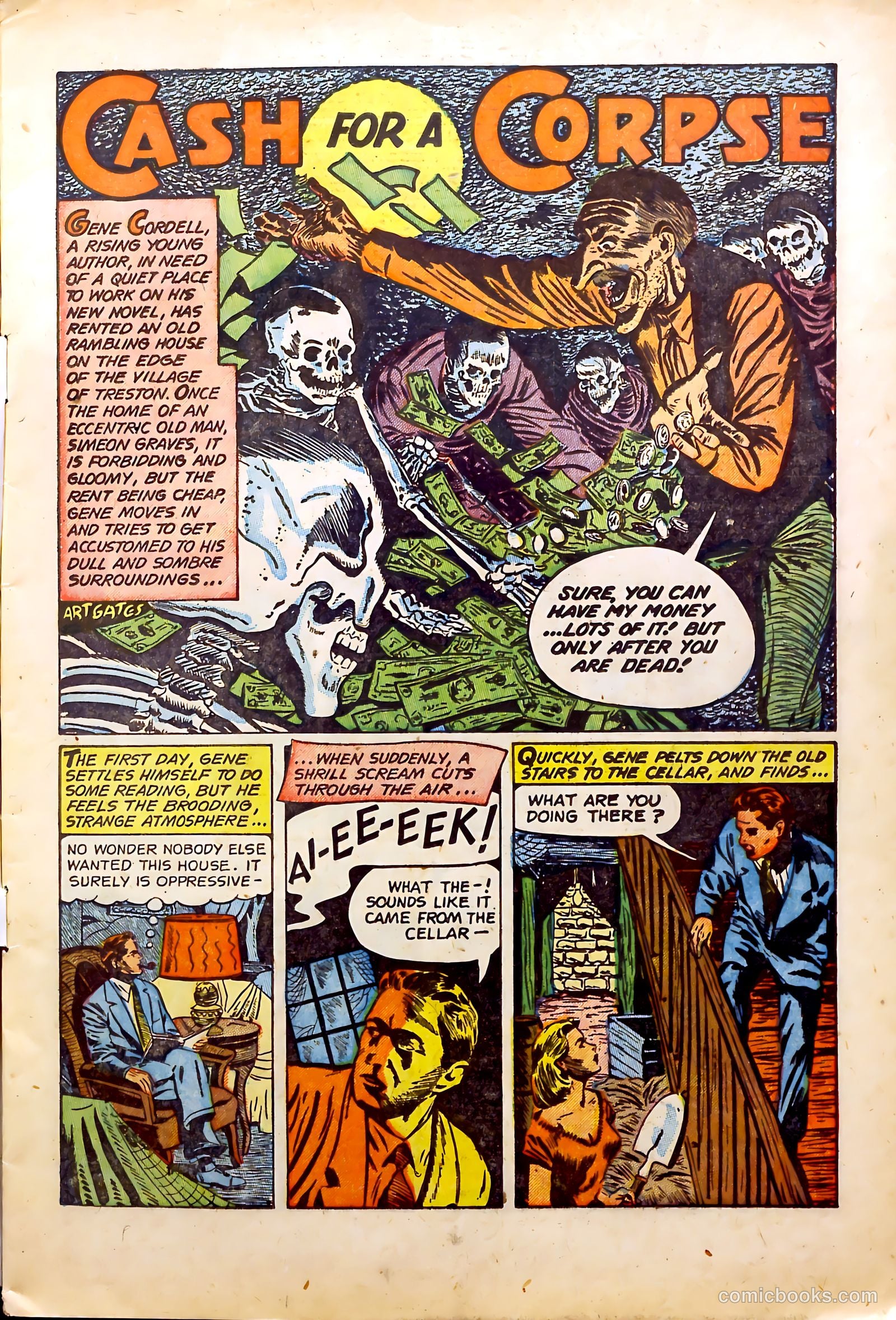 Crime Mysteries #11 (1954) — page 3 of 36
