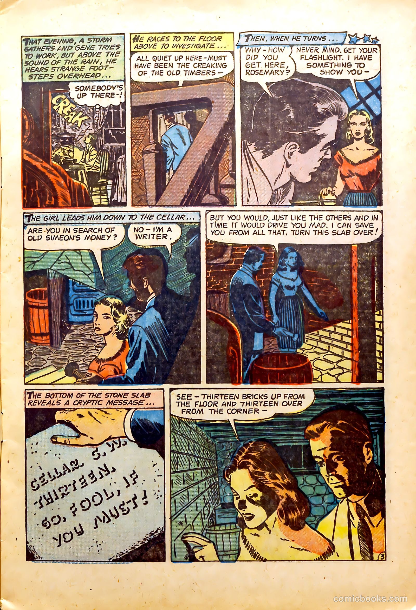 Crime Mysteries #11 (1954) — page 5 of 36