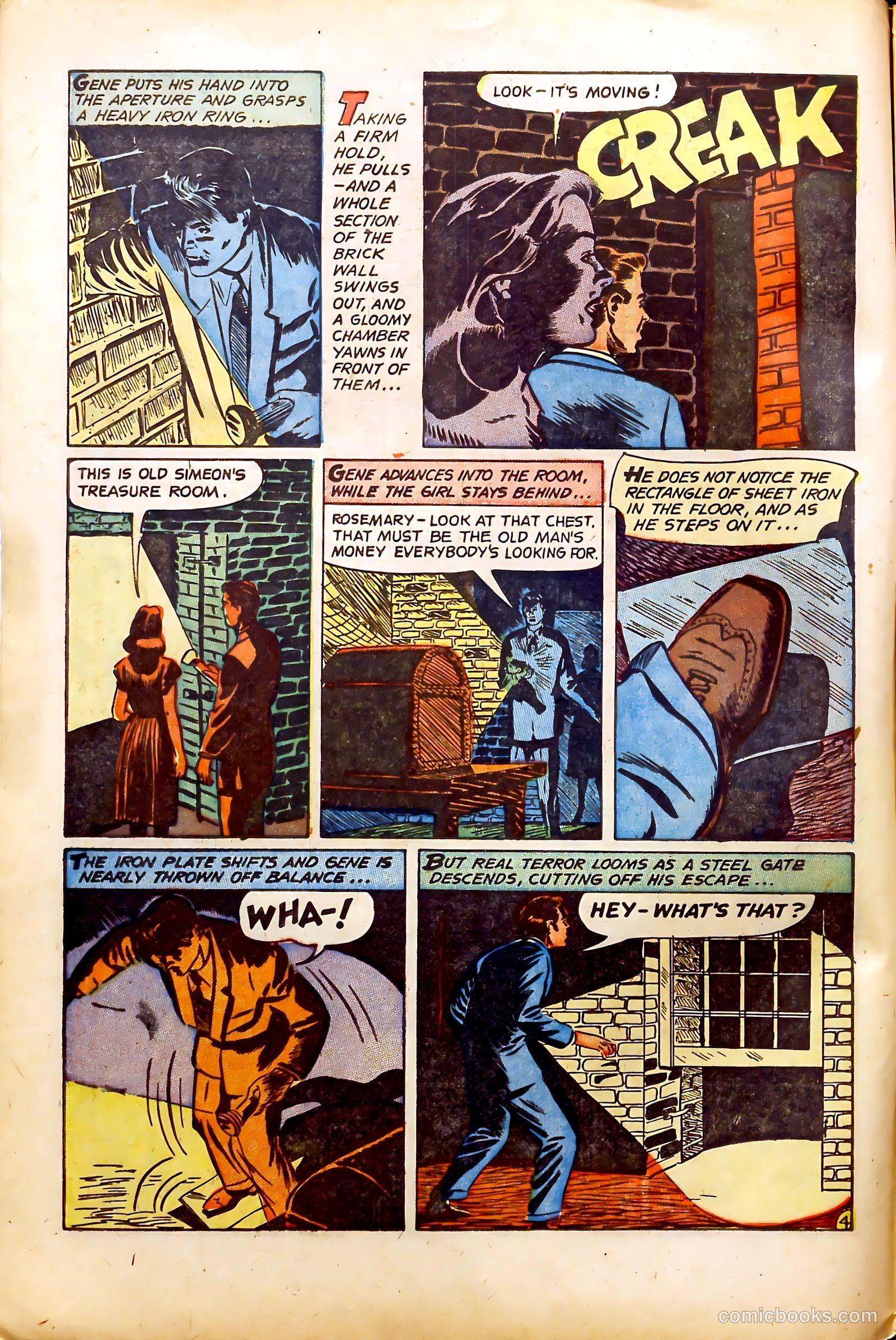 Crime Mysteries #11 (1954) — page 6 of 36