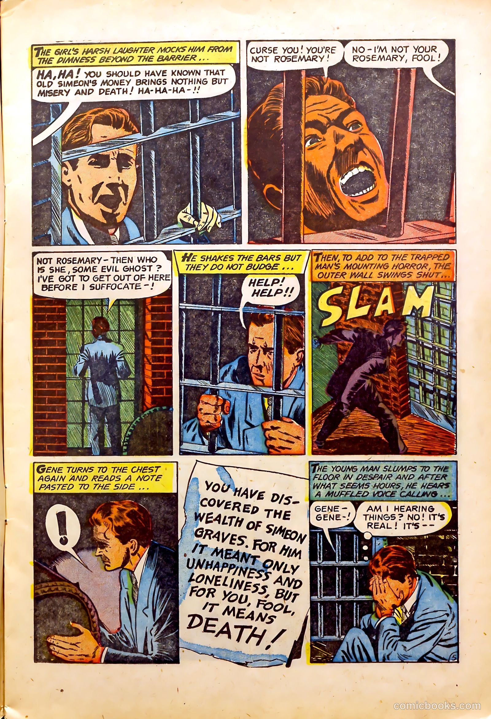 Crime Mysteries #11 (1954) — page 7 of 36