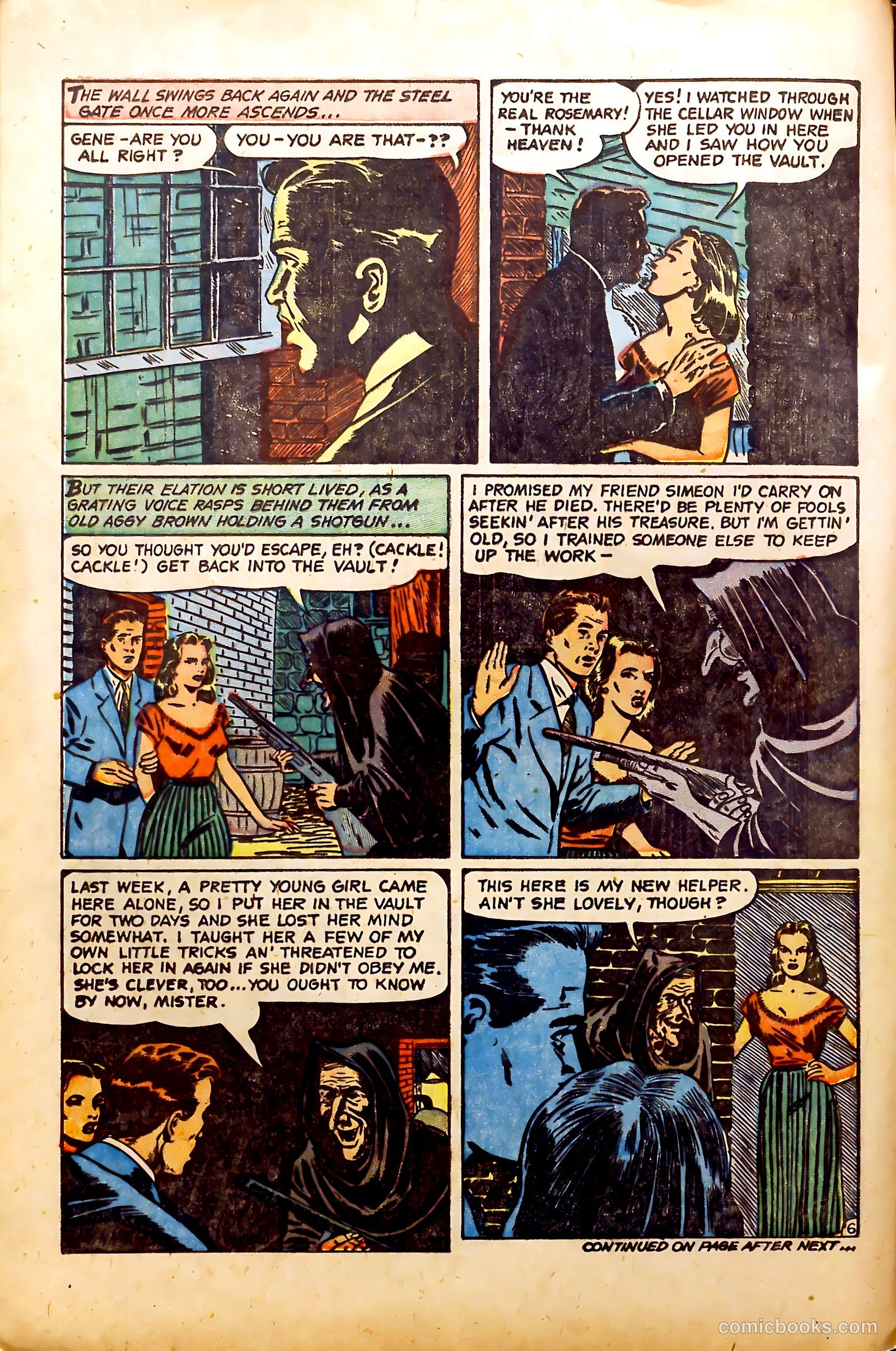 Crime Mysteries #11 (1954) — page 8 of 36
