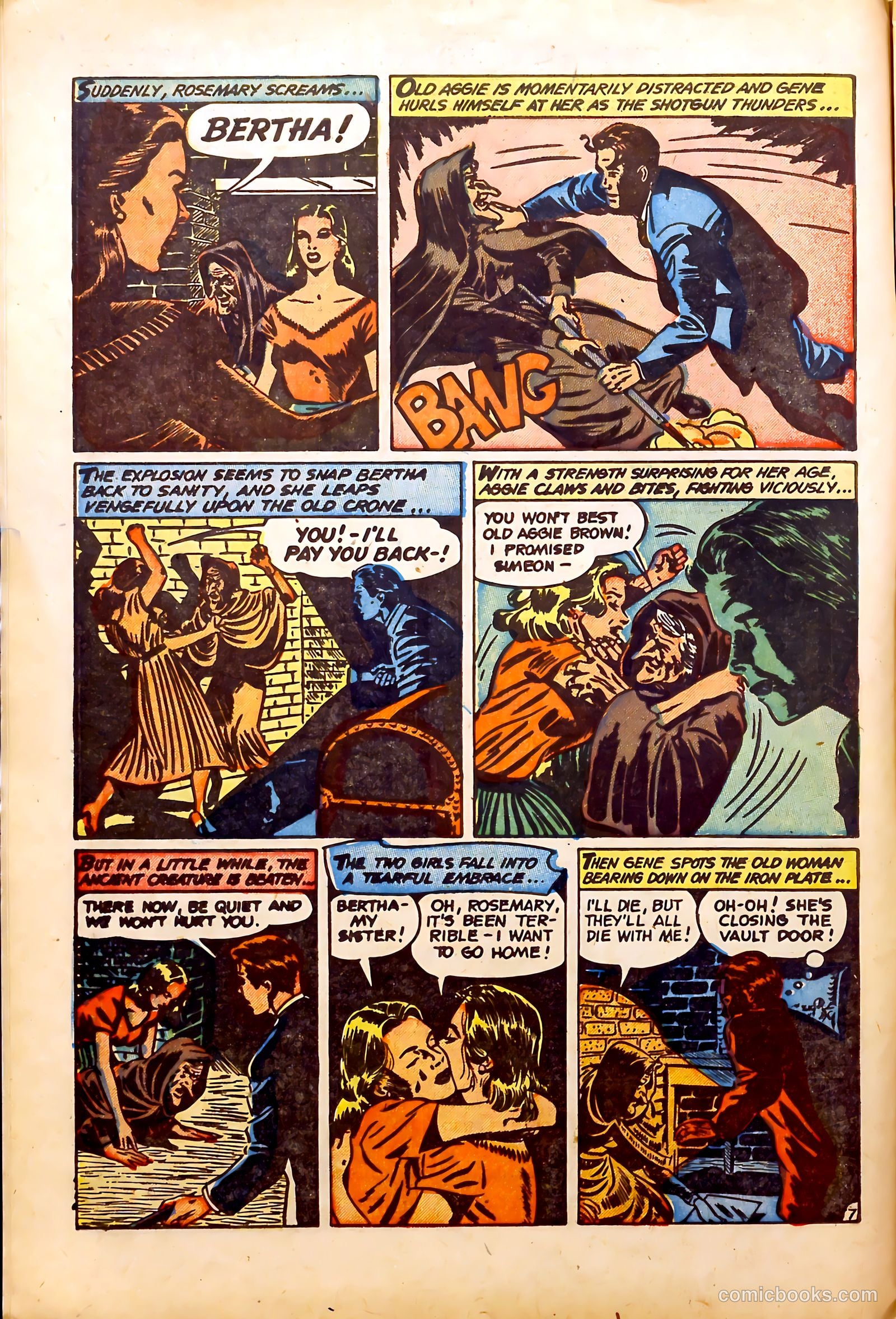 Crime Mysteries #11 (1954) — page 10 of 36