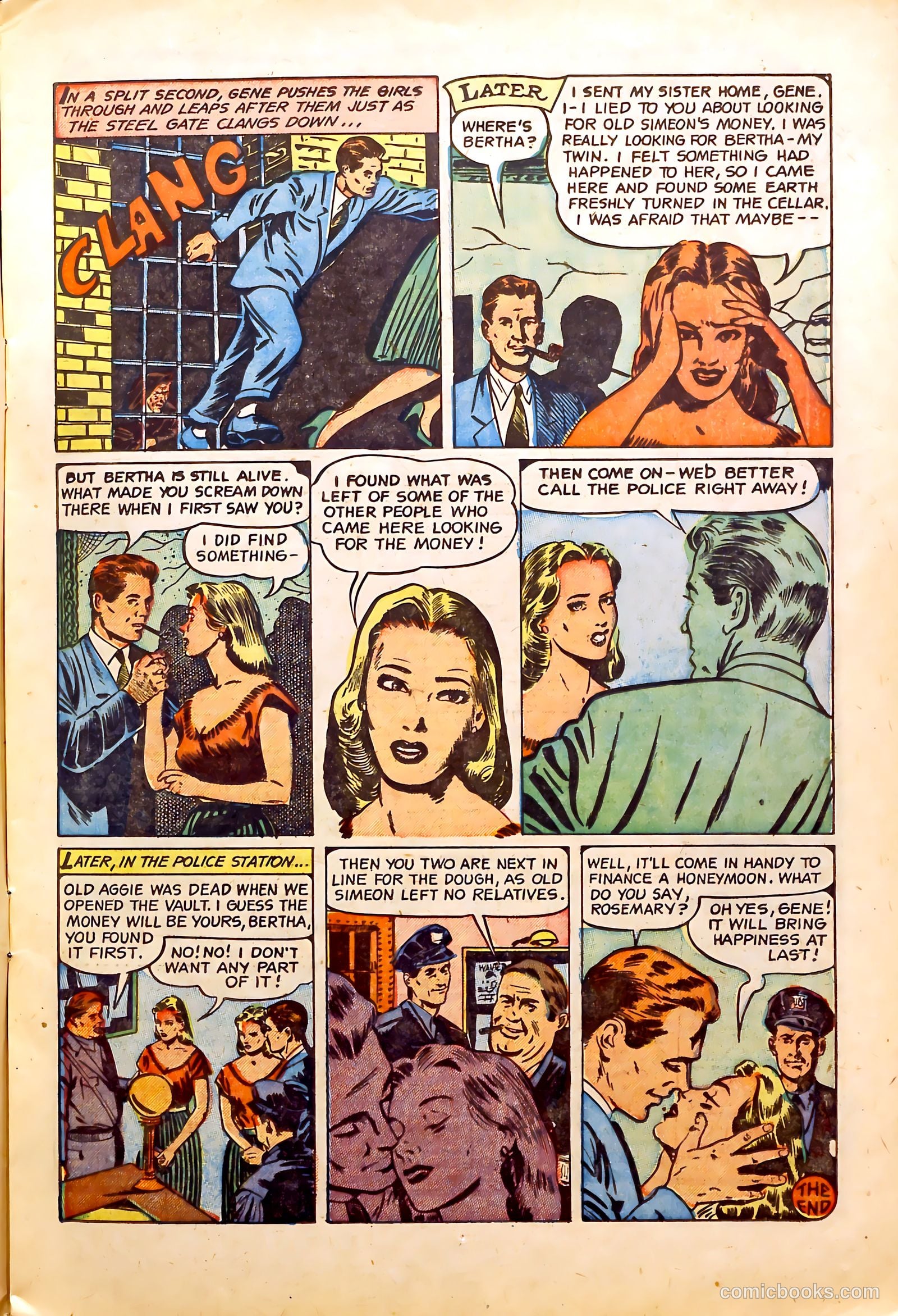 Crime Mysteries #11 (1954) — page 11 of 36