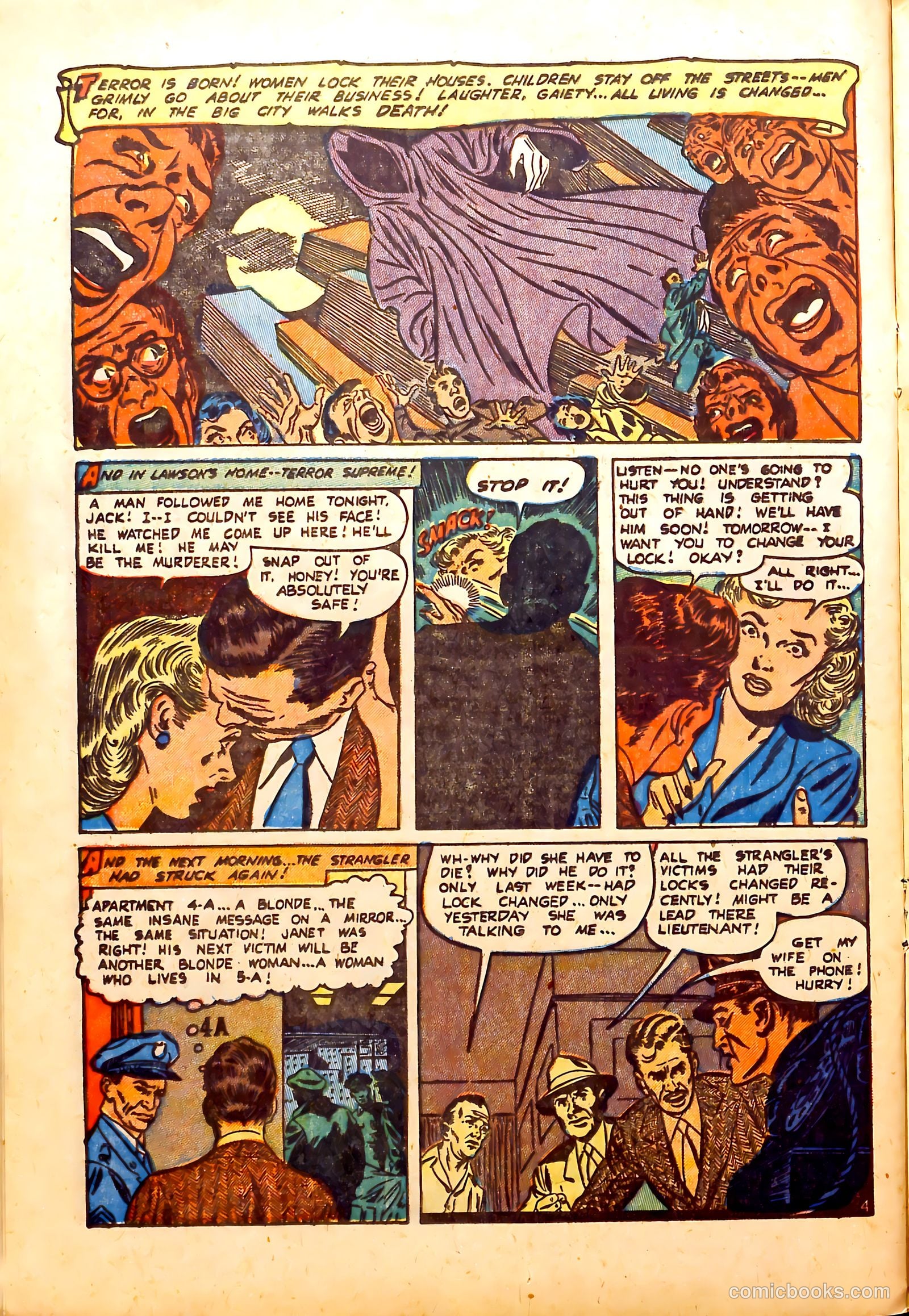 Crime Mysteries #11 (1954) — page 16 of 36